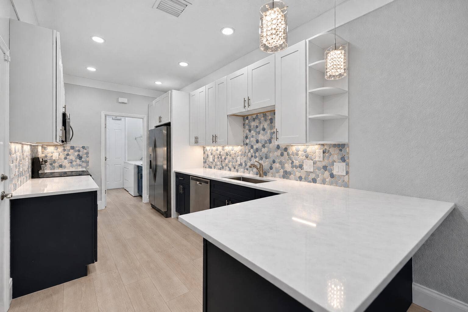 1201 DAKOTA Drive, Jupiter, FL 33458 Backsplash Added to Kitchen