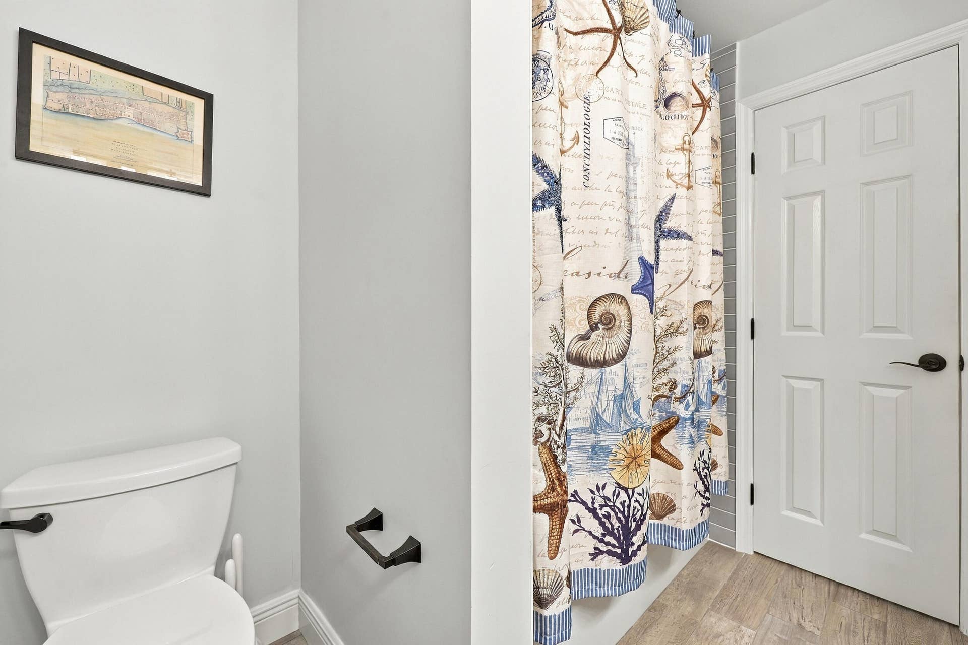 3590 Lakeview Drive, Delray Beach, FL 33445 Bathroom 3 is a fully updated cabana bathroom with a new vanity, countertops, tile, and a tub and shower. Your guests will access it while spending days and evenings in the most beautiful backyard in Delray Beach.