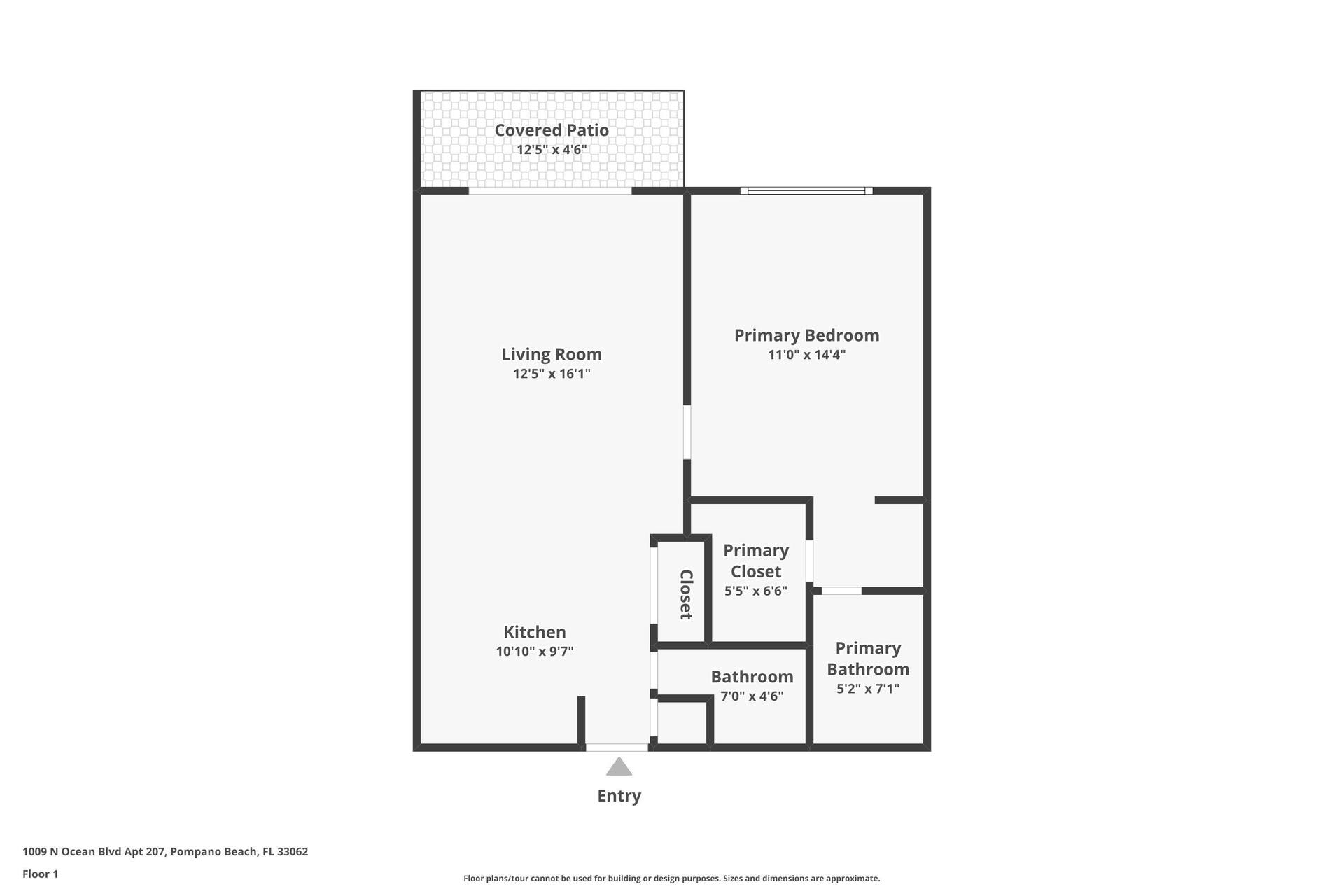 1009 N Ocean Boulevard, #207, Pompano Beach, FL 33062 1-floor-1