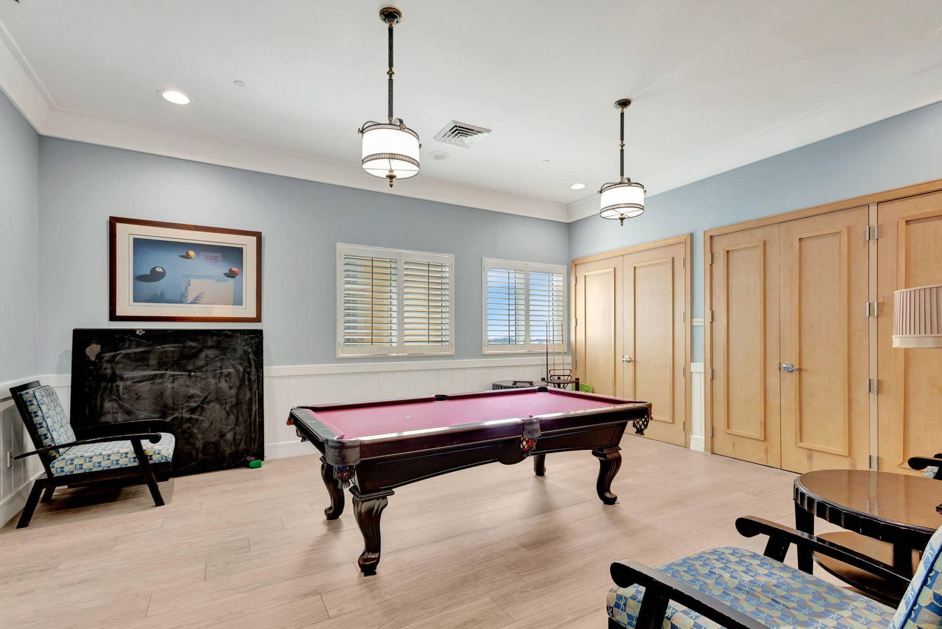 Community Billiards Room