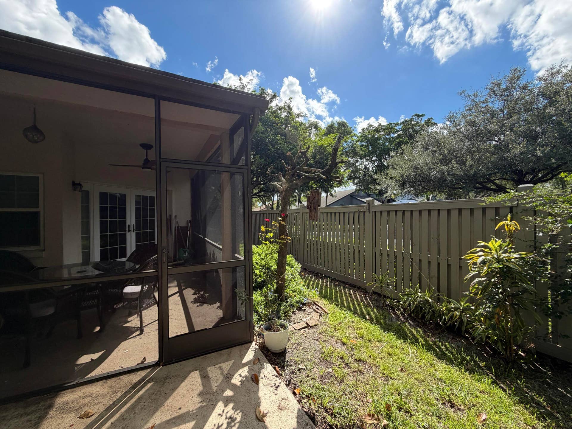 Screened Back Porch