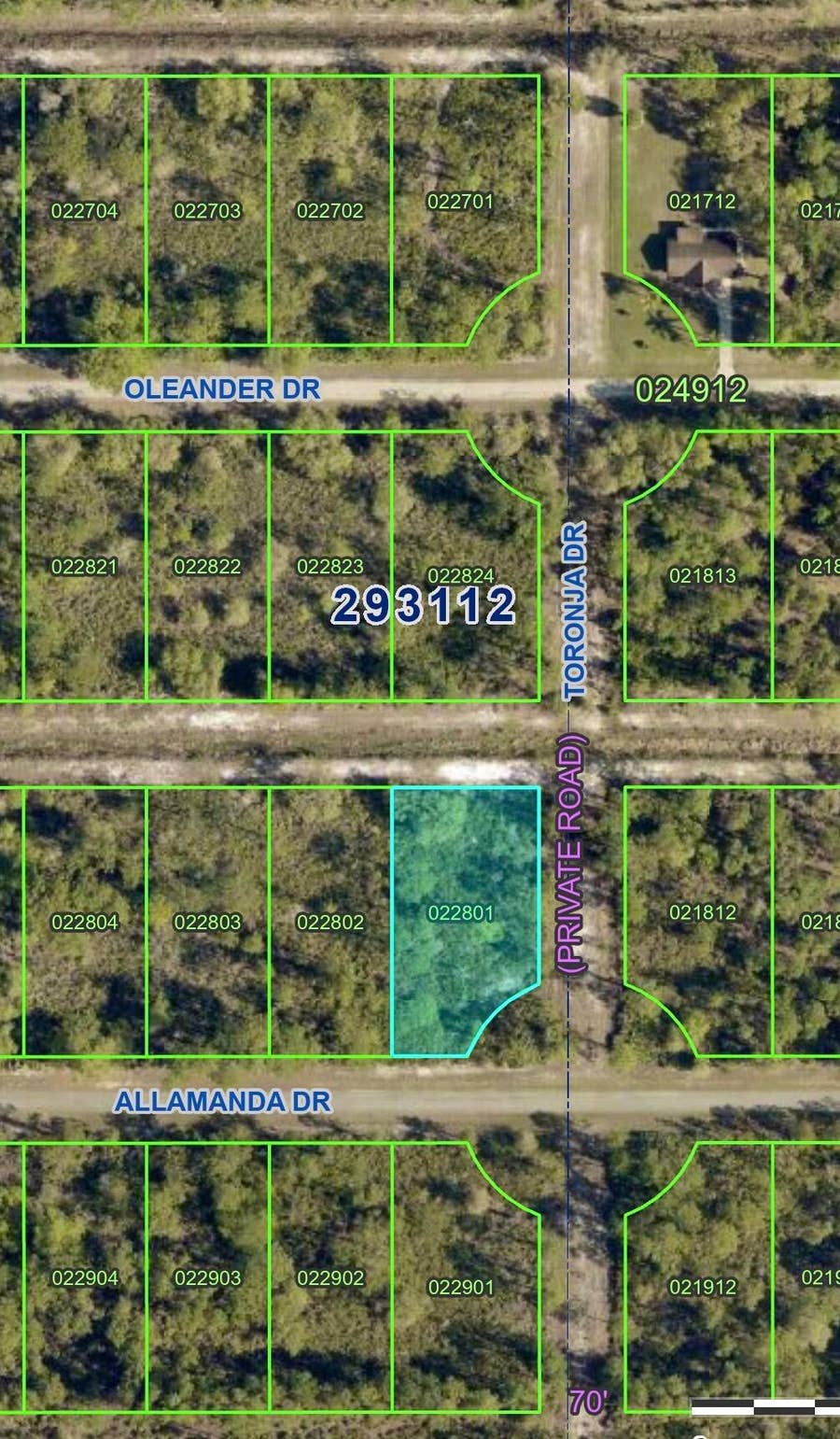 Property photo for 0 ALLAMANDA Drive, Indian Lake Estates, FL