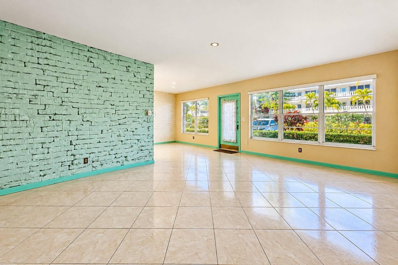 First Floor! Spacious Floor Plan! Neutral Tile Flooring Throughout