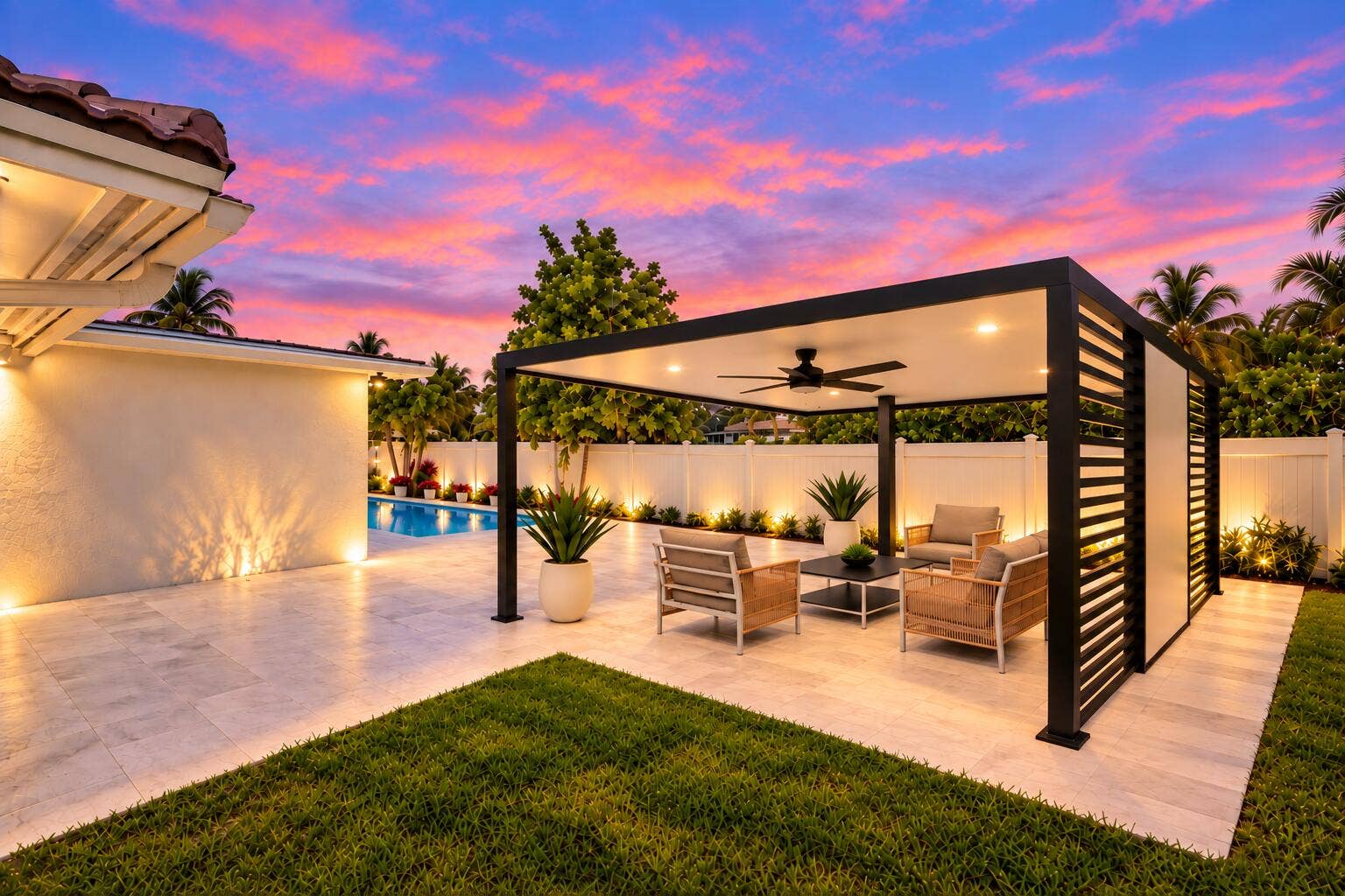 Covered Pergola