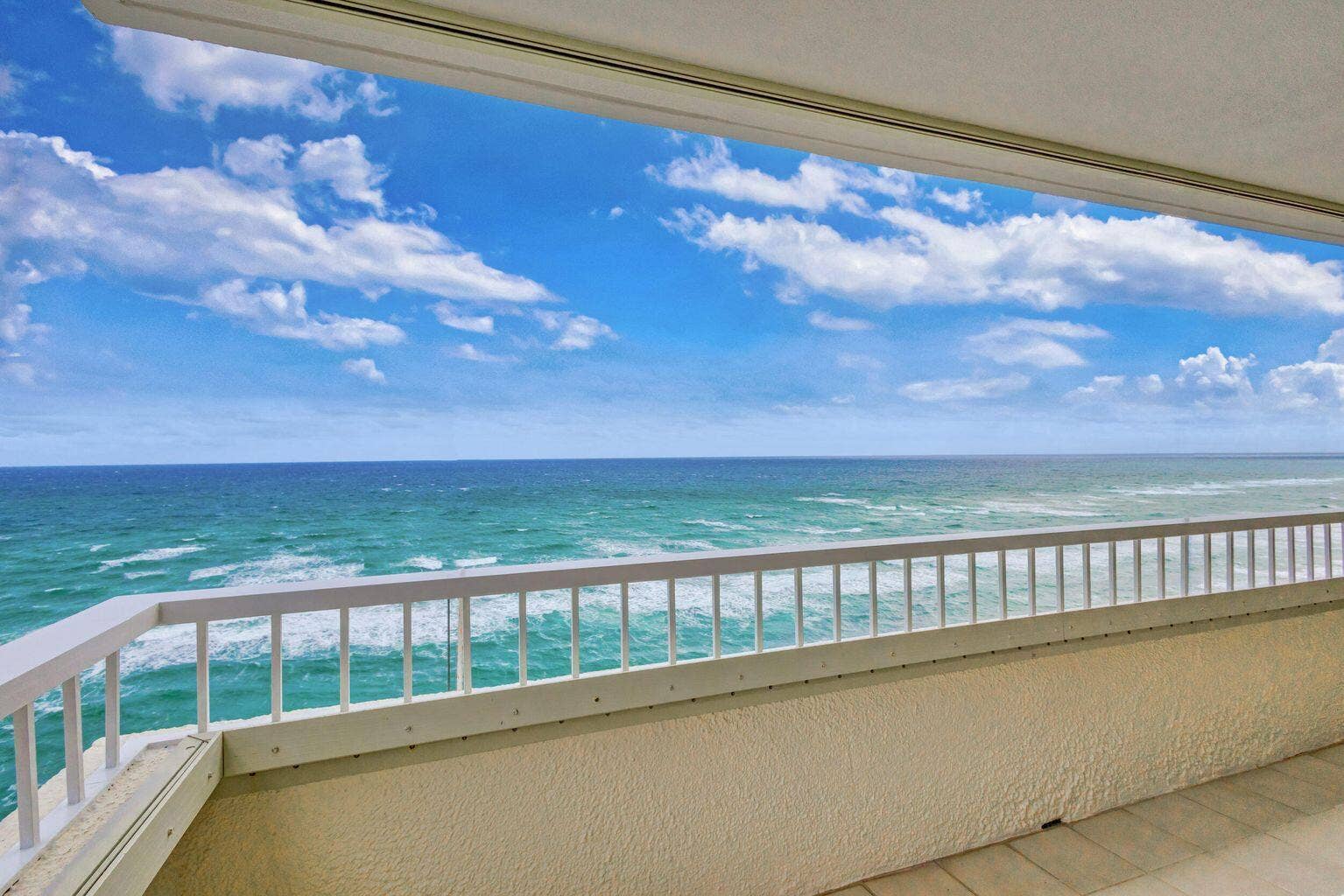 5280 N Ocean Drive, #12B, Riviera Beach, FL 33404 57' Wrap around Balcony