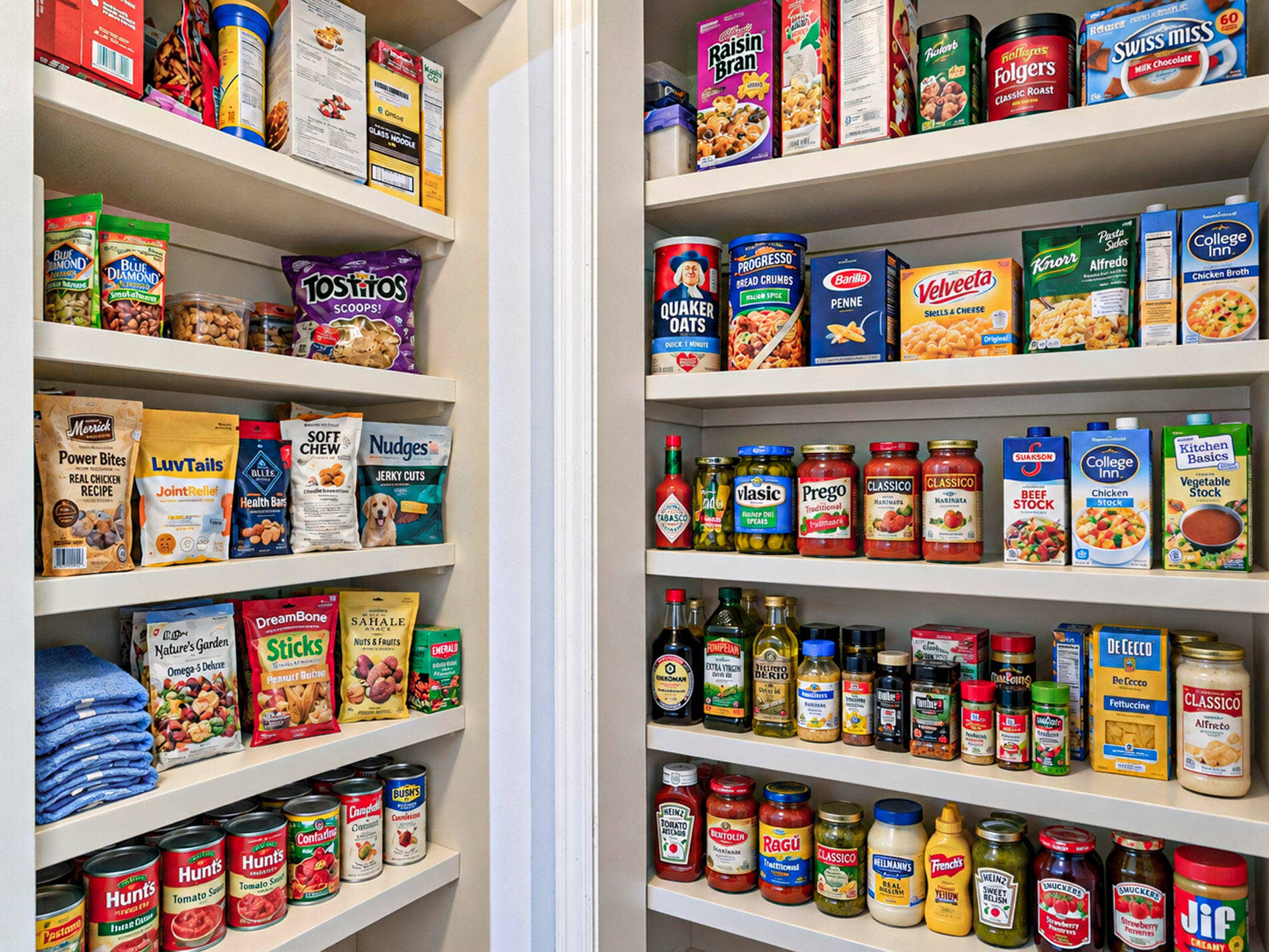 215 8TH Terrace, Vero Beach, FL 32962 Built-in pantry shelving system.