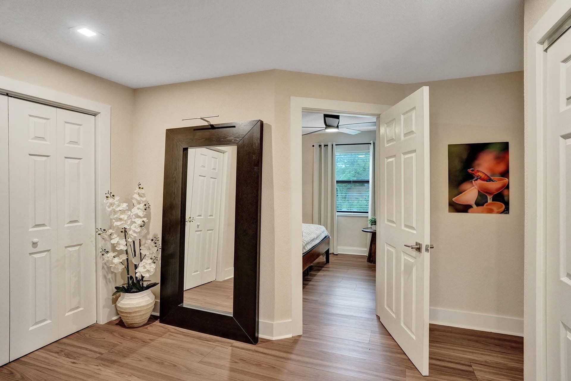Flex room can be used as an office
