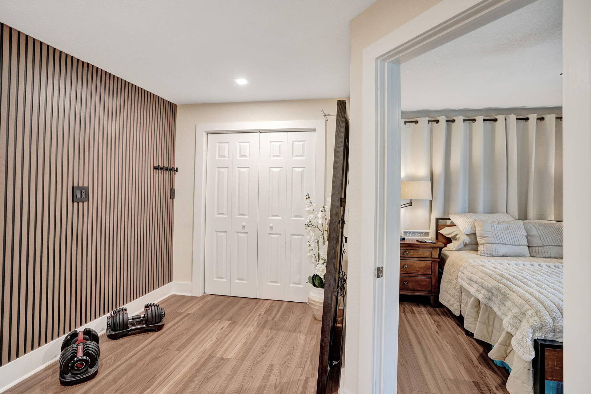 flex room can be used as an office