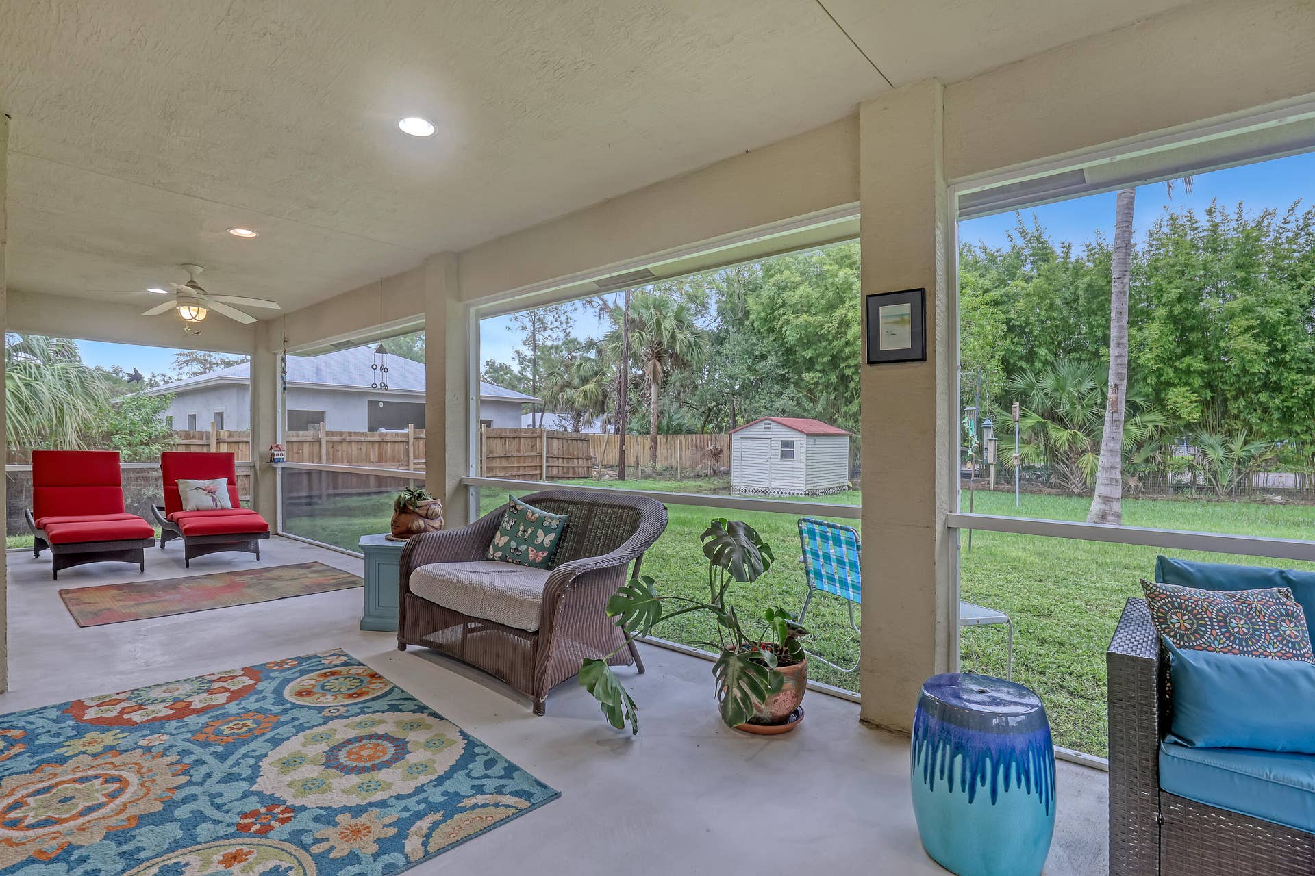 15862 121ST Terrace N, Jupiter, FL 33478 guest patio to yard 15862 121st Terrace