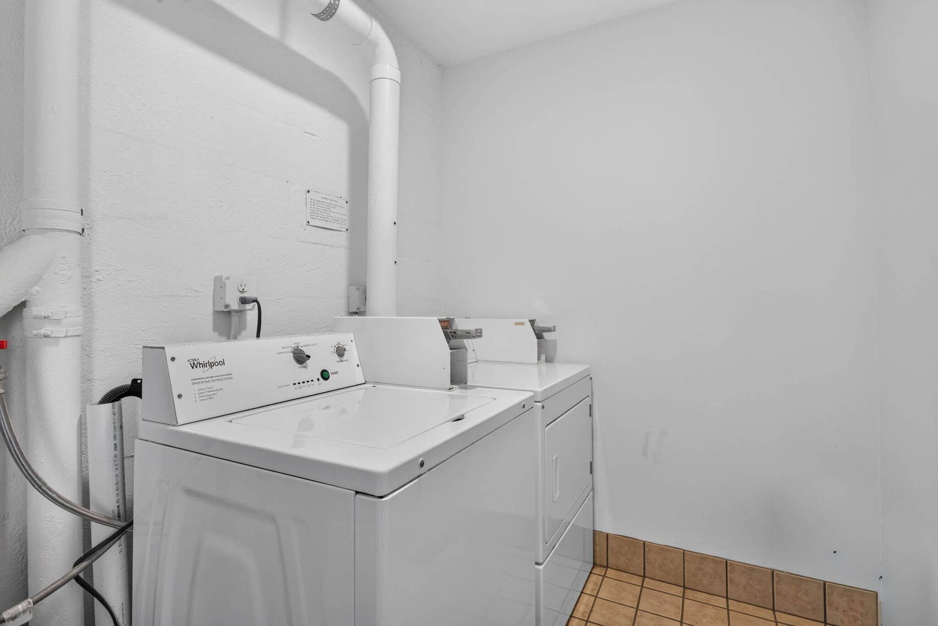 Laundry on the same floor