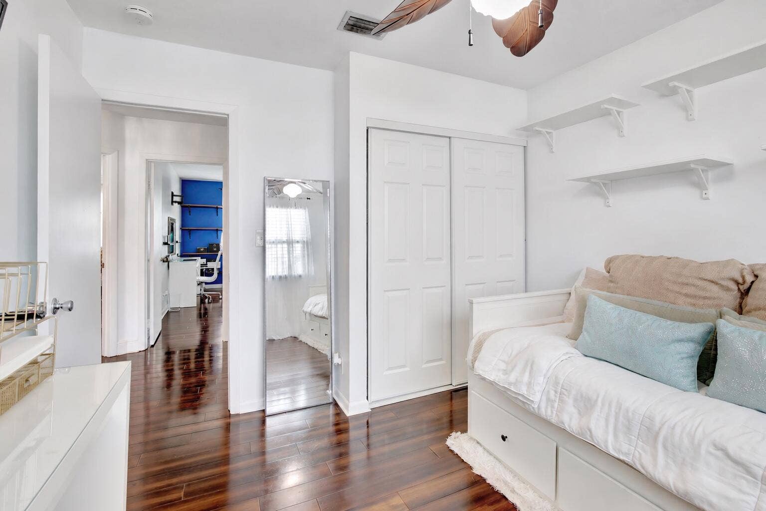 9919 NW 2nd Street, Plantation, FL 33324 White Guest Bed 2