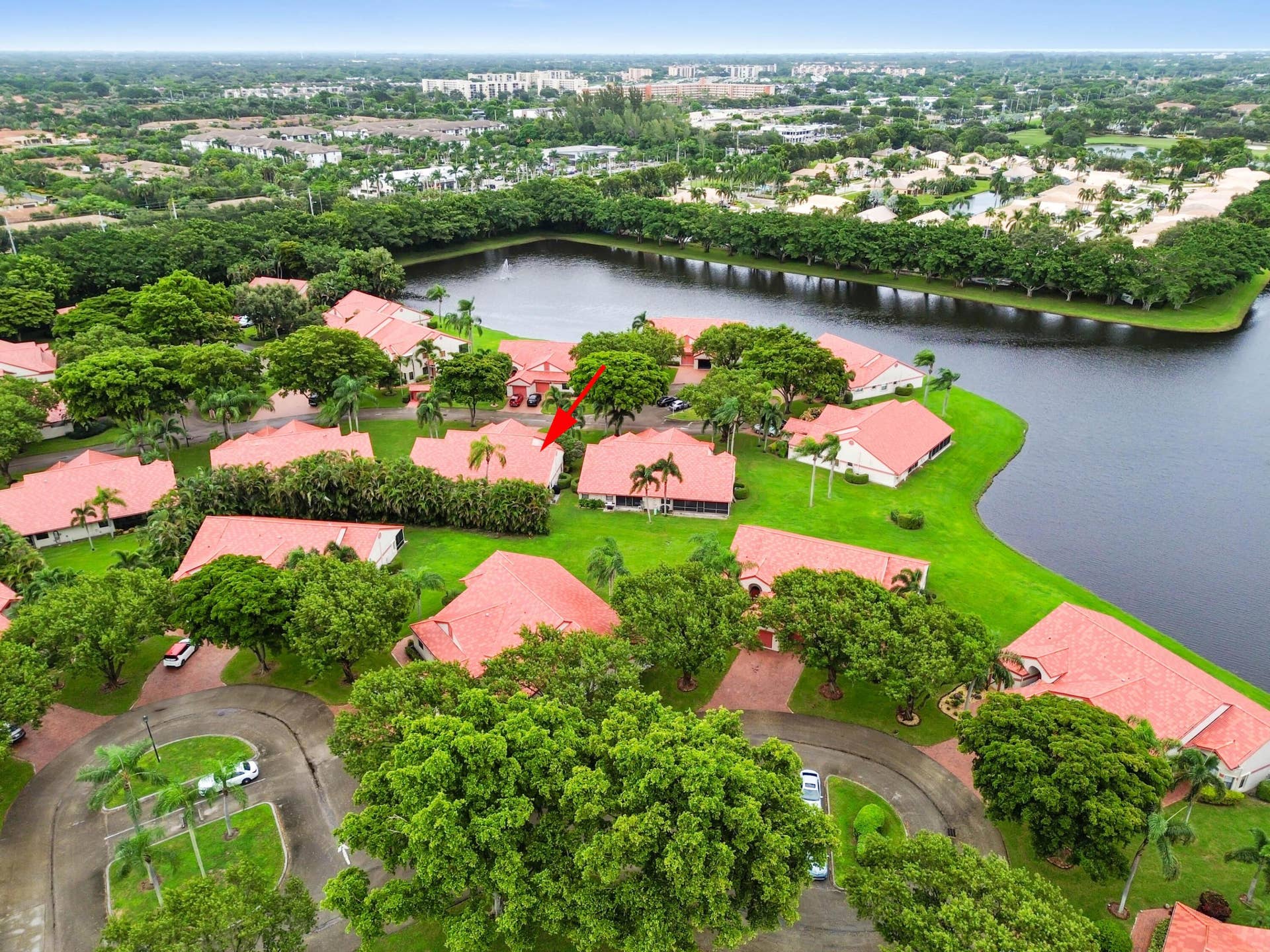 7829 Lexington Club Boulevard, #A, Delray Beach, FL 33446 41 drone 08 line