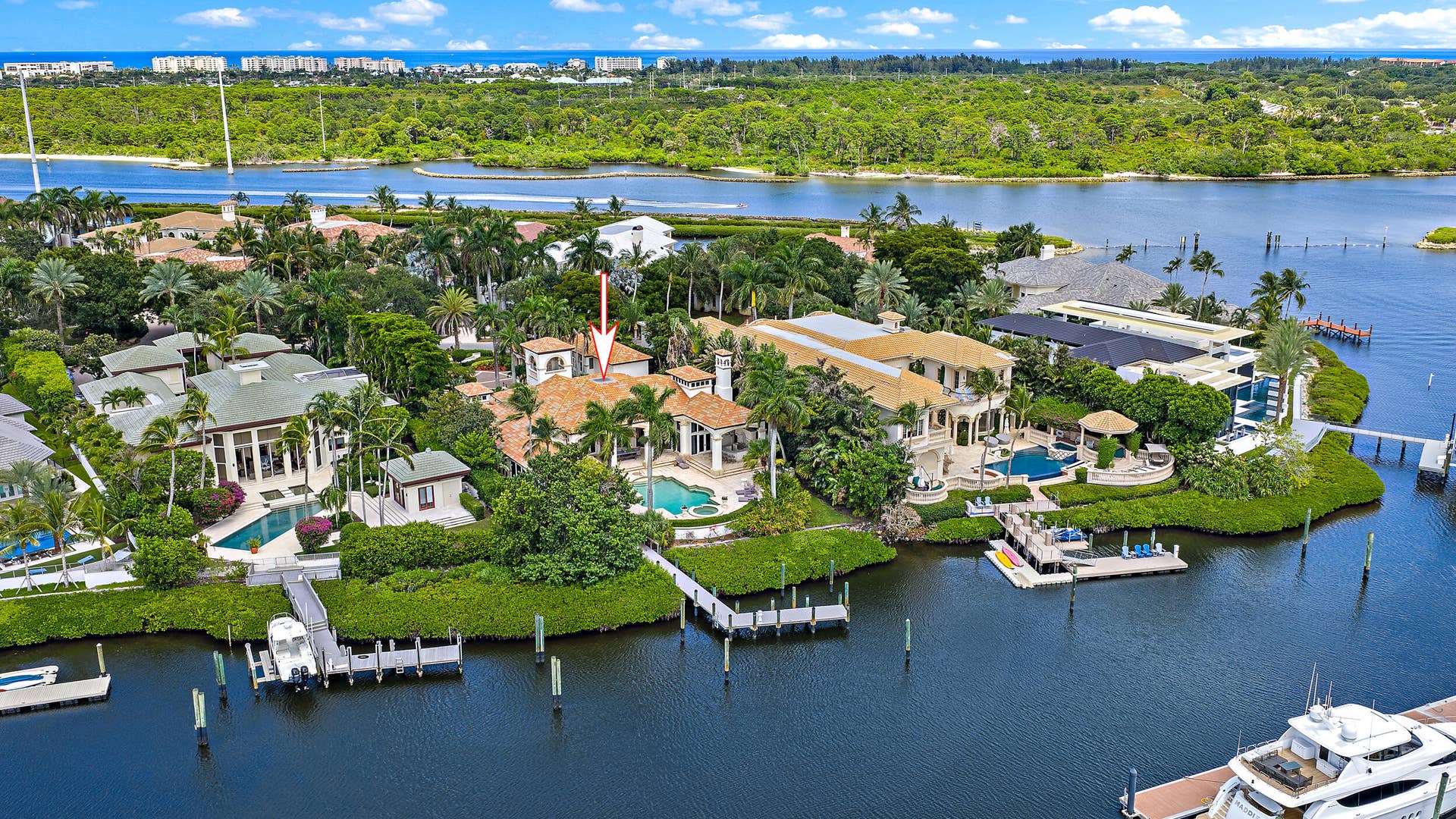 193 Spyglass Court, Jupiter, FL 33477 Aerial