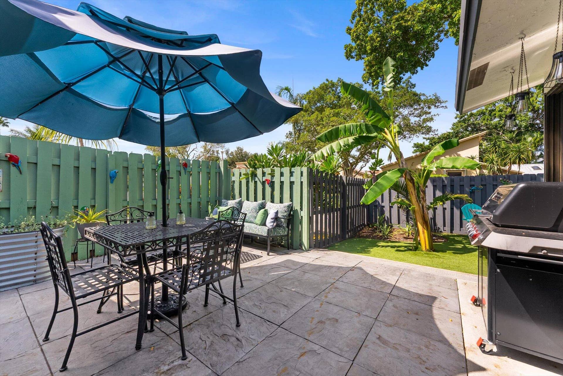 819 NW 25th Avenue, Delray Beach, FL 33445 Fully Fenced Outdoor Living Space