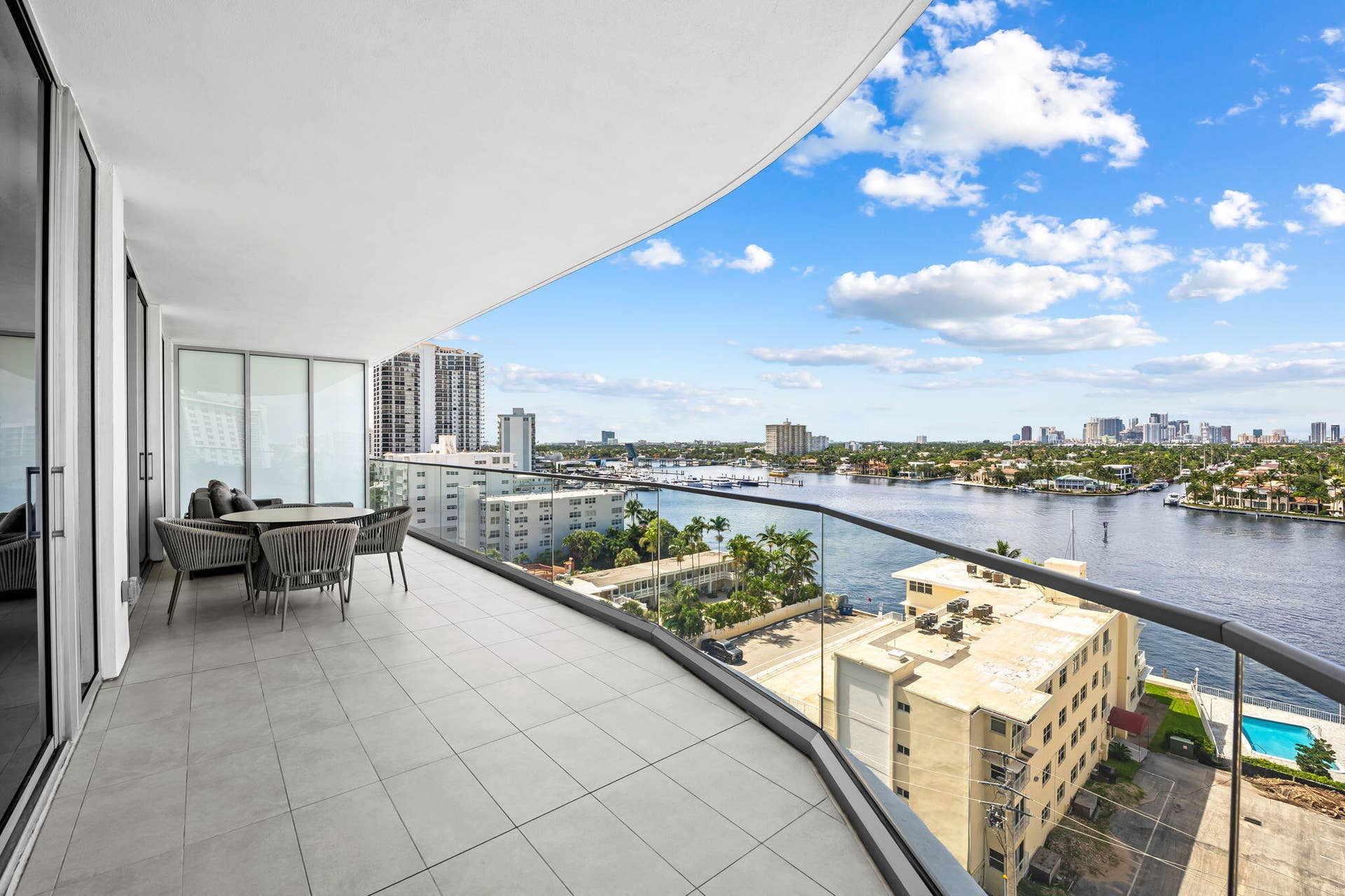 153 N Seabreeze Boulevard, #704, Fort Lauderdale, FL 33304 Balcony