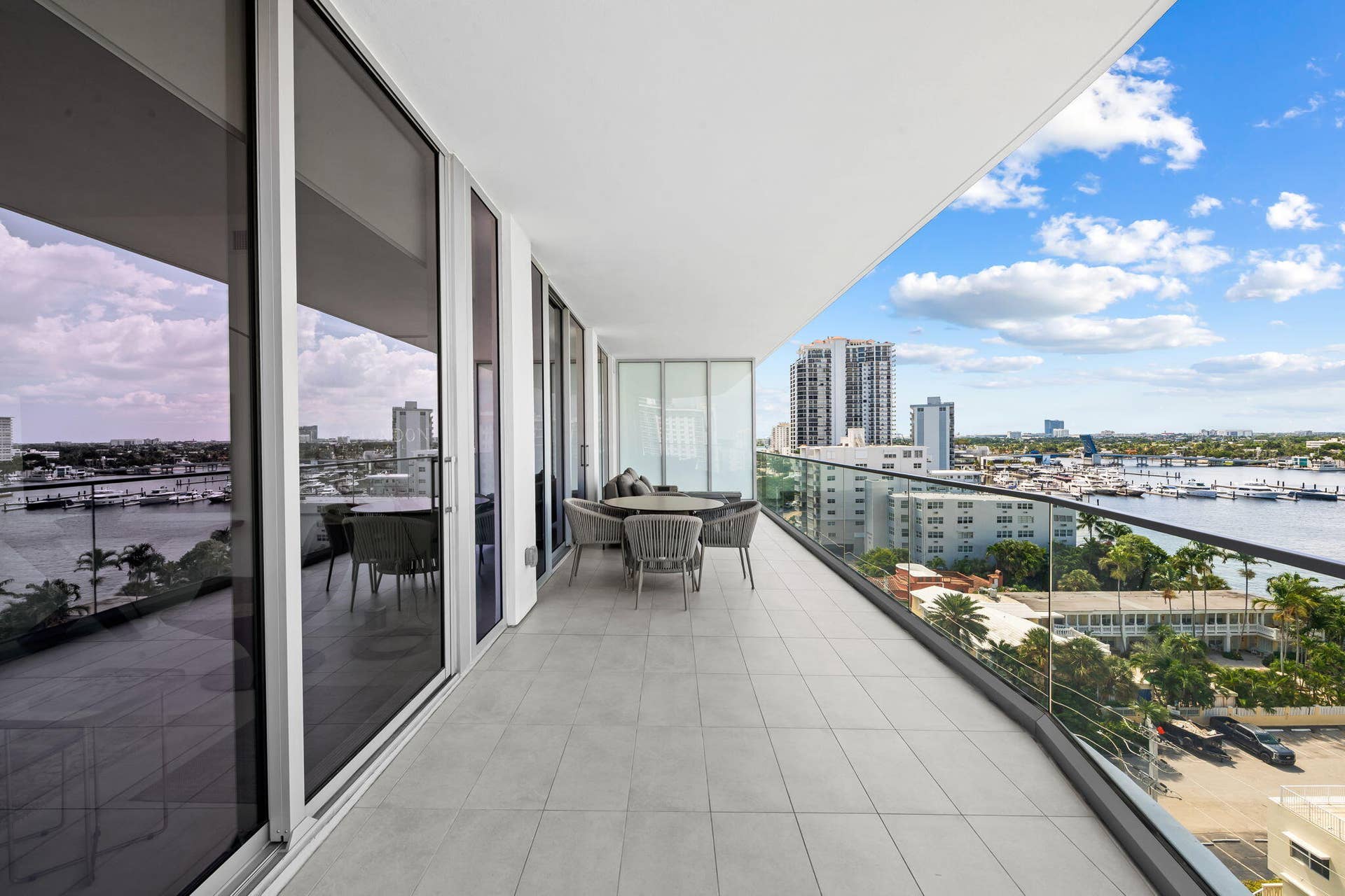 153 N Seabreeze Boulevard, #704, Fort Lauderdale, FL 33304 Balcony