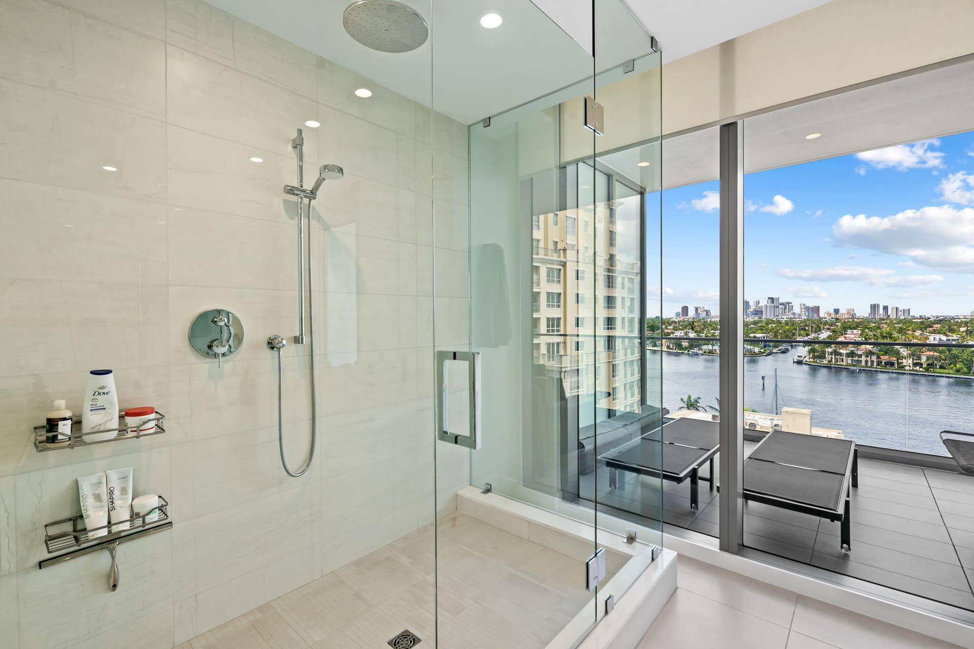 153 N Seabreeze Boulevard, #704, Fort Lauderdale, FL 33304 Owner's Shower