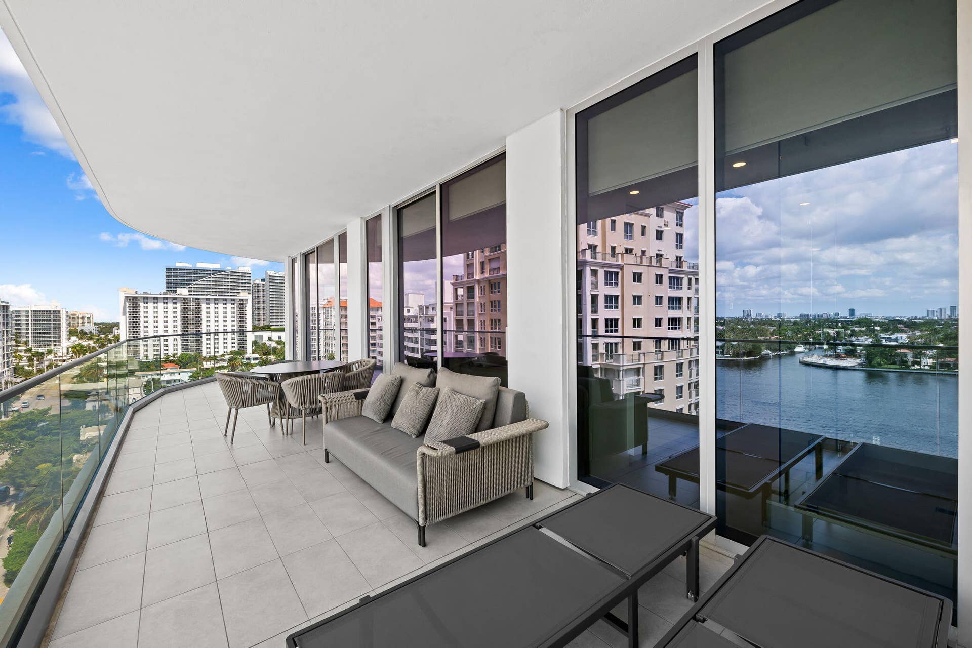 153 N Seabreeze Boulevard, #704, Fort Lauderdale, FL 33304 Balcony