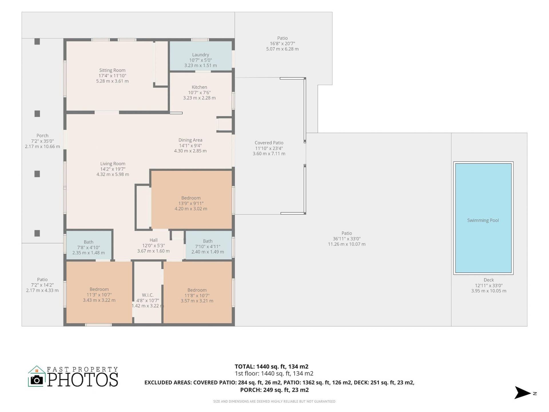 2607 SW 13TH Court, Fort Lauderdale, Fort Lauderdale, FL 33312 2607 Floor Plan