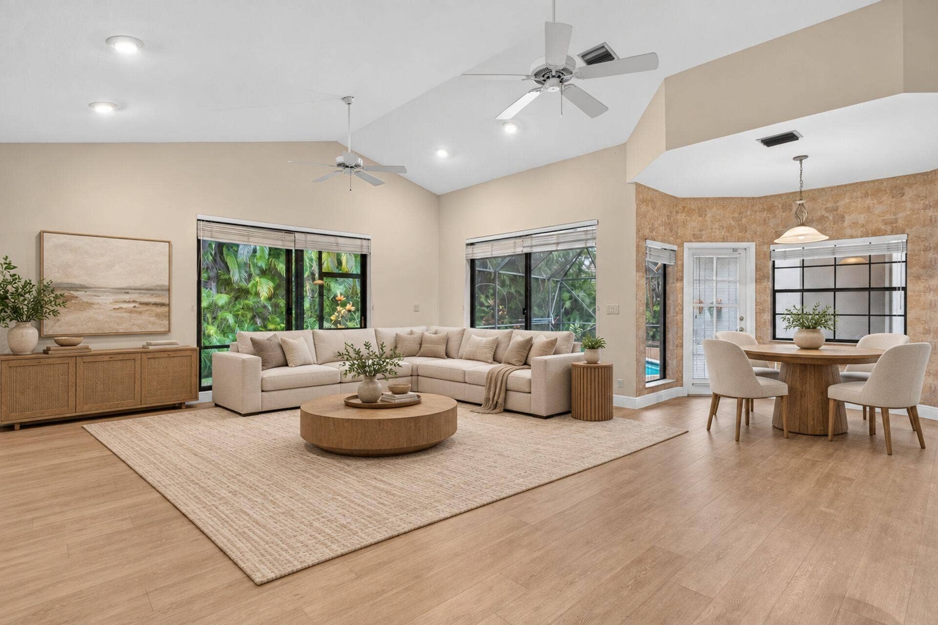 10240 Vestal Court, Coral Springs, FL 33071 Family Room Staged