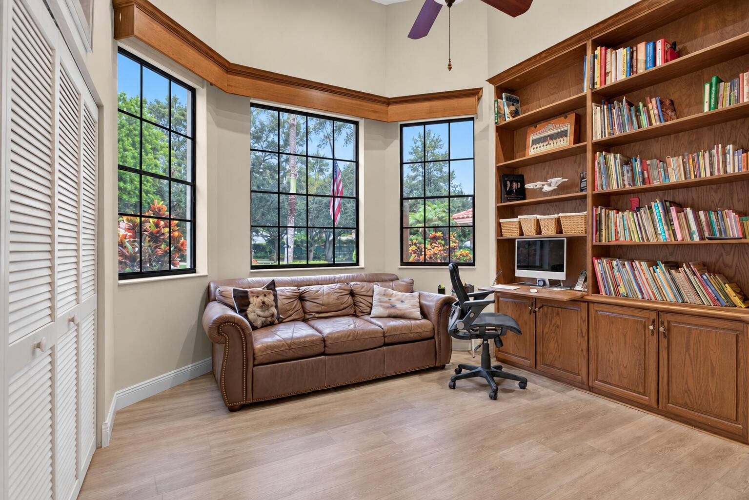 10240 Vestal Court, Coral Springs, FL 33071 5th Bedroom currently used as Private Office.
