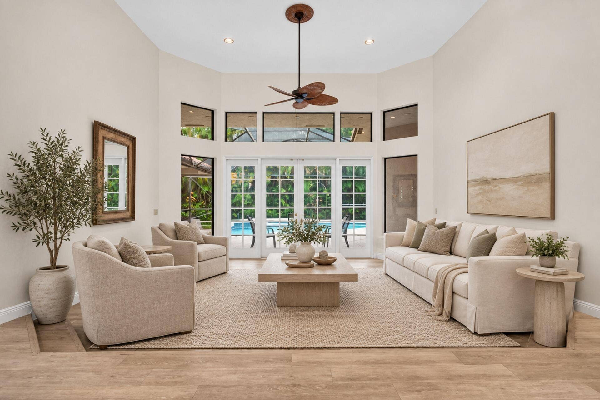 10240 Vestal Court, Coral Springs, FL 33071 Formal Living Room Staged