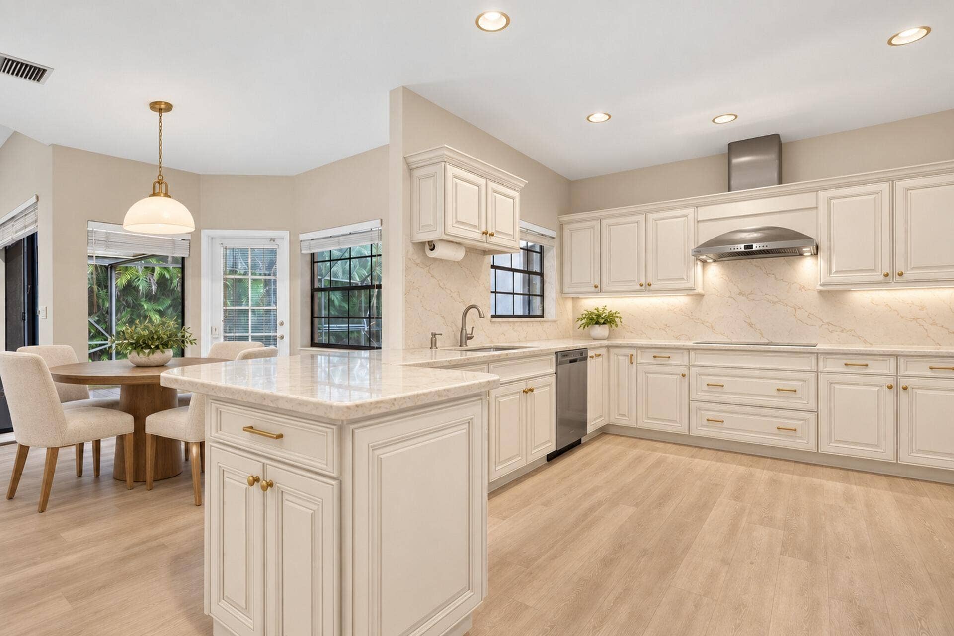 10240 Vestal Court, Coral Springs, FL 33071 Kitchen is Virtually Remodeled