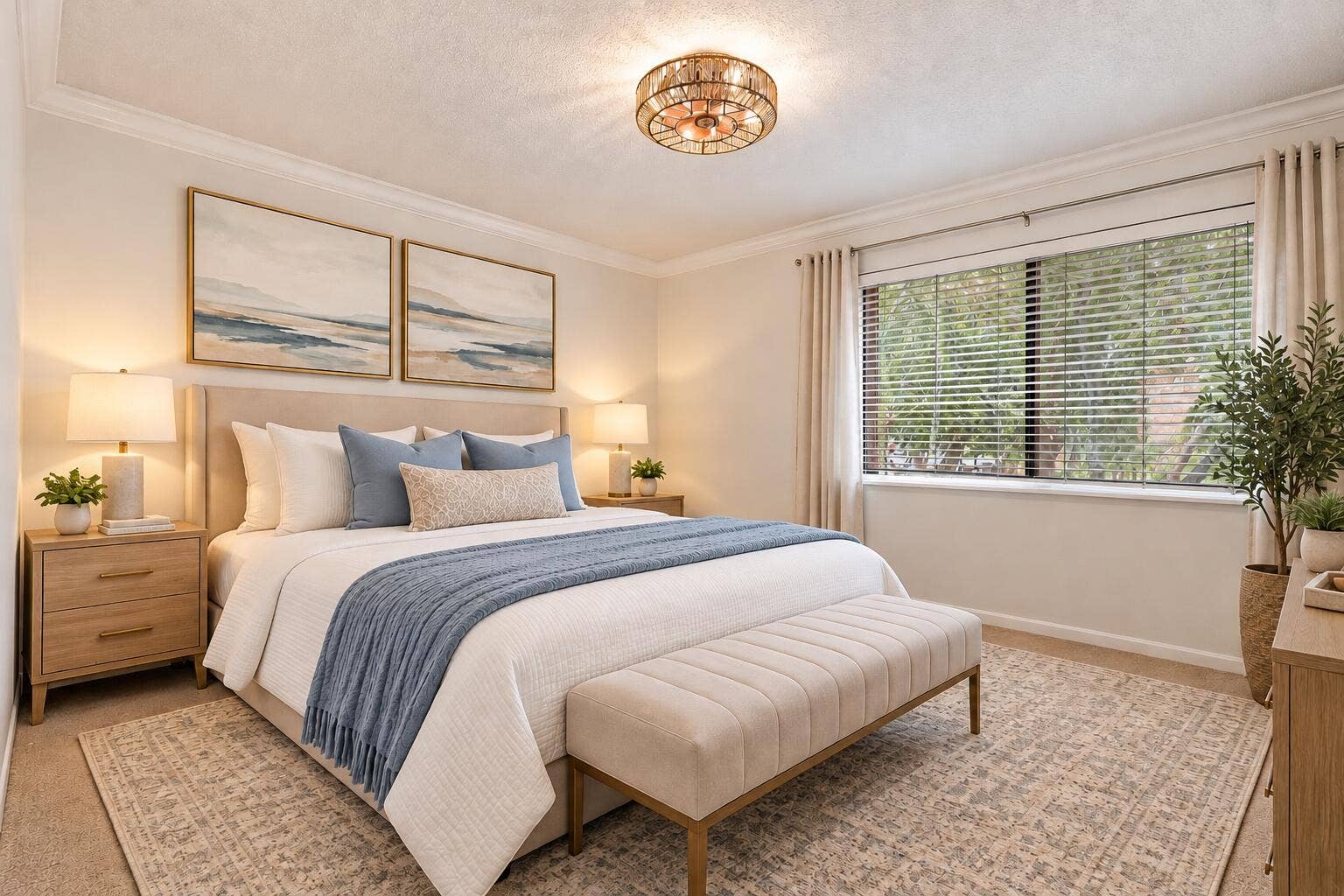 Staged Bedroom 3