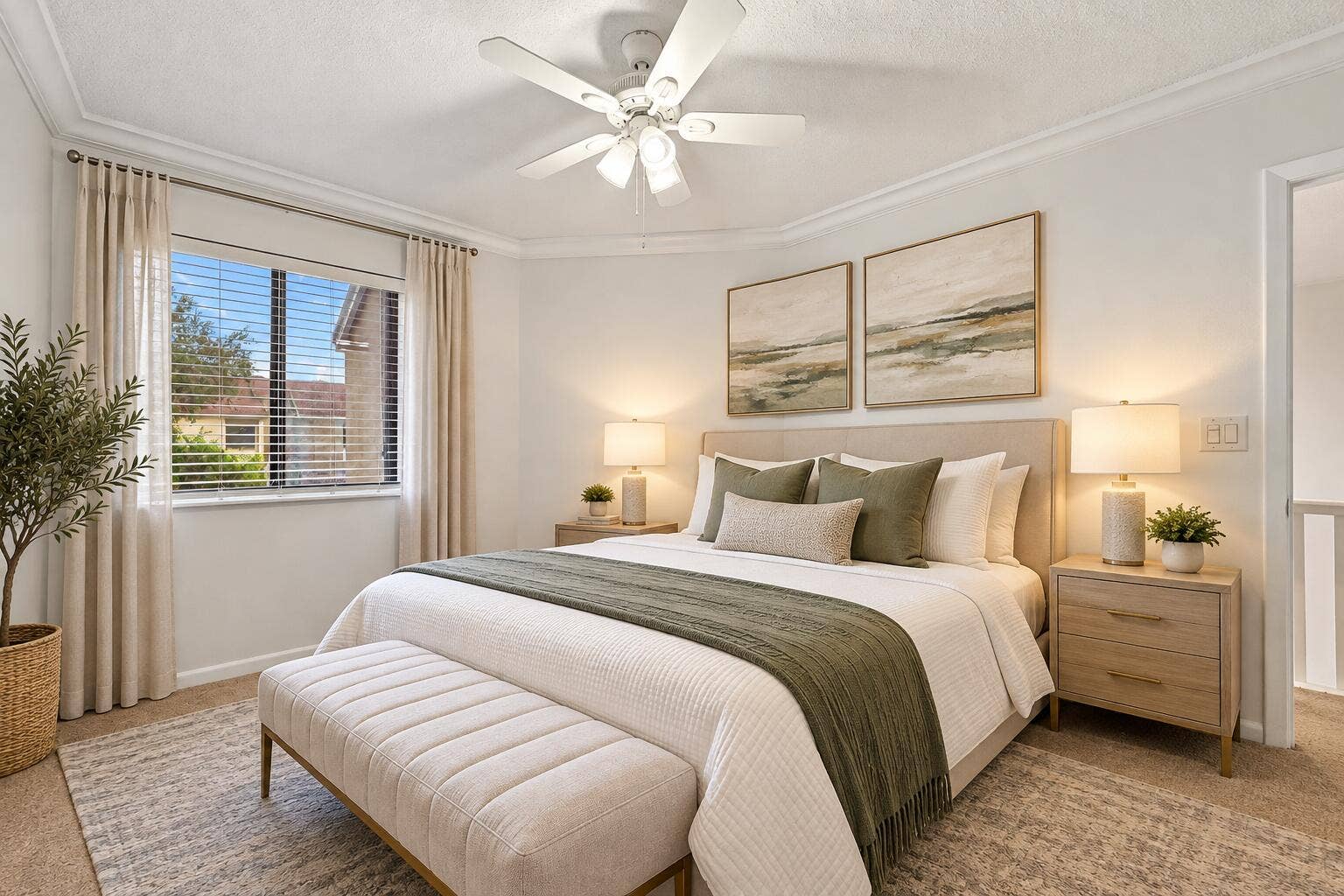 Staged Bedroom 2