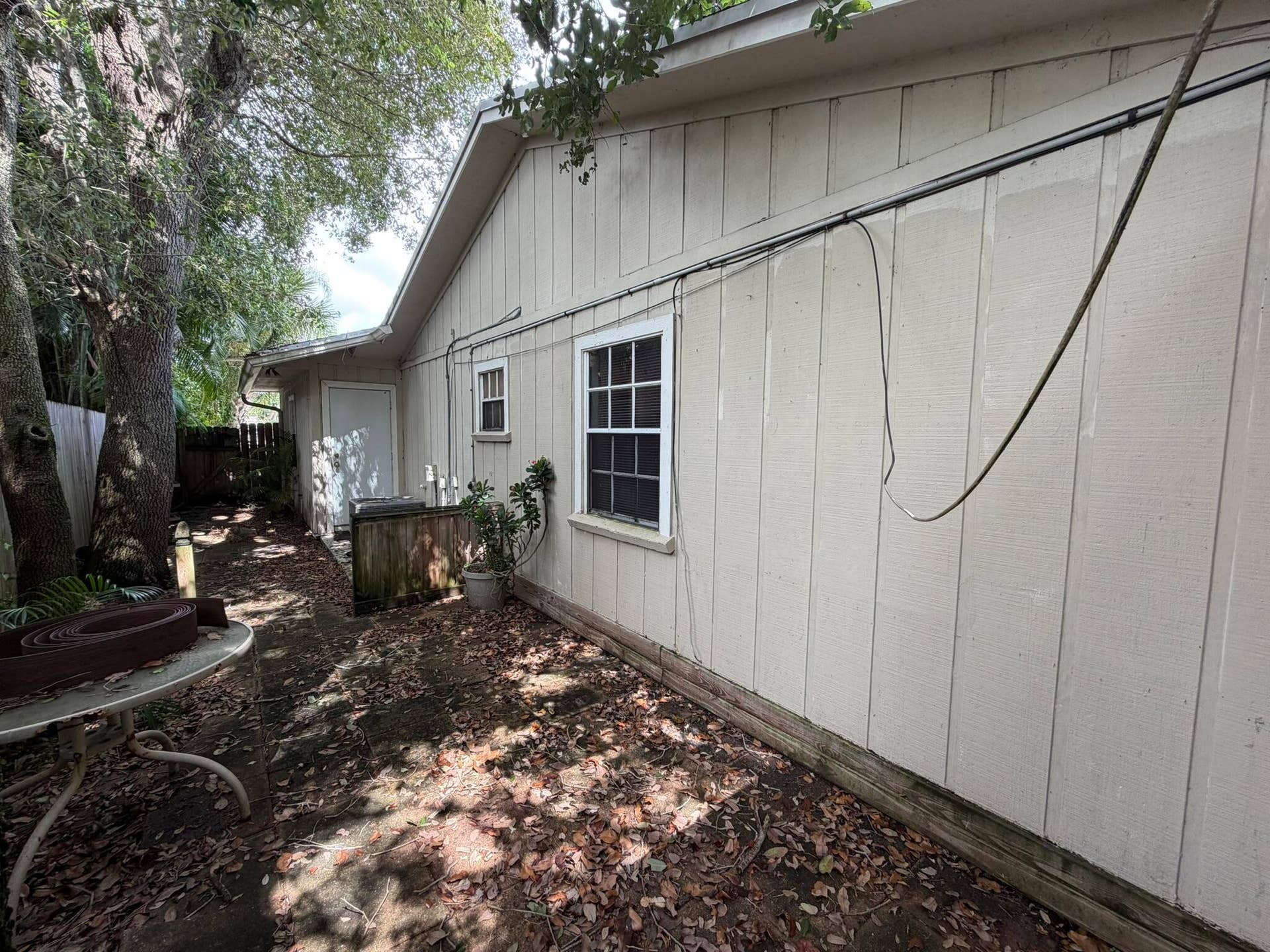 exterior side with patio