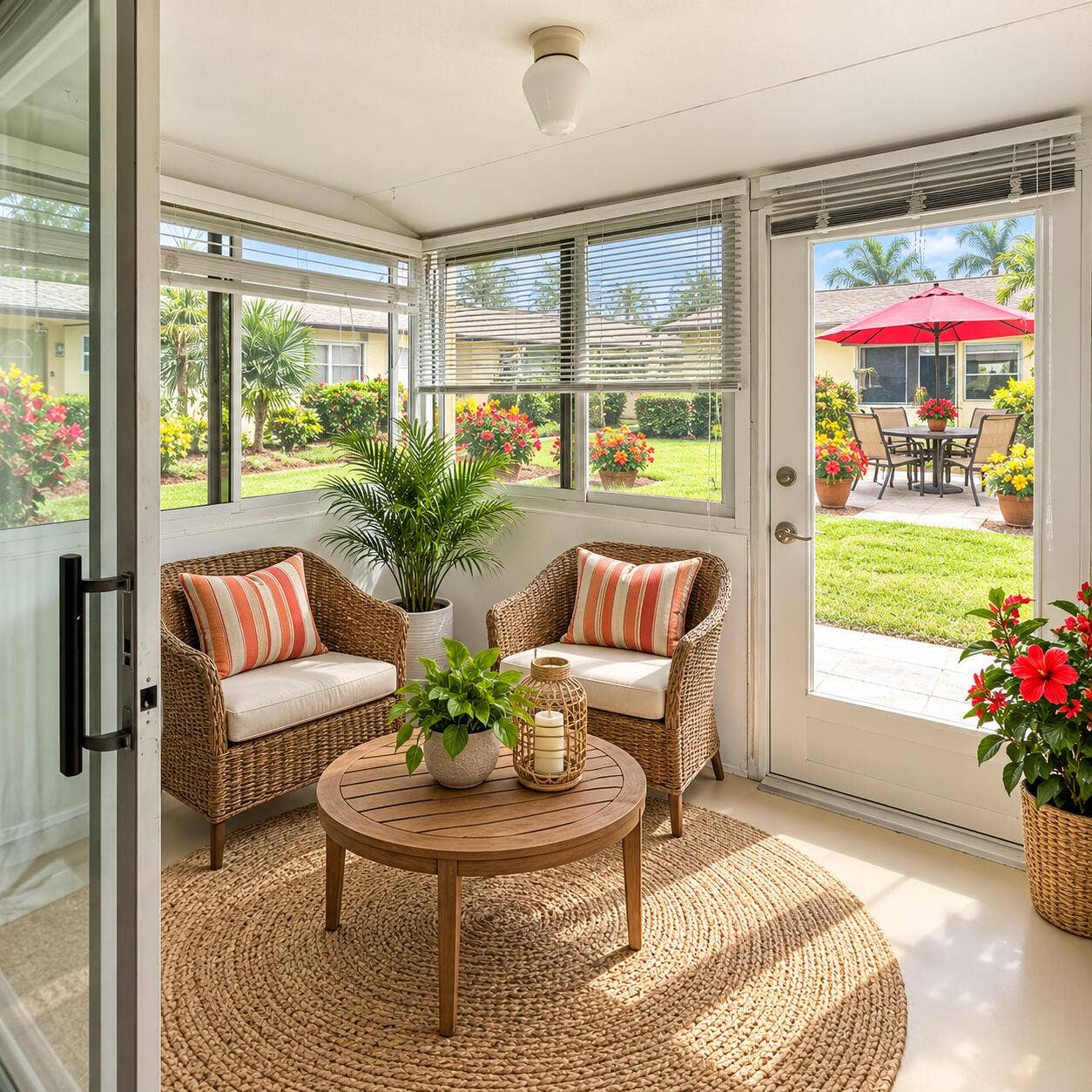 VIRTUALLY STAGED PORCH