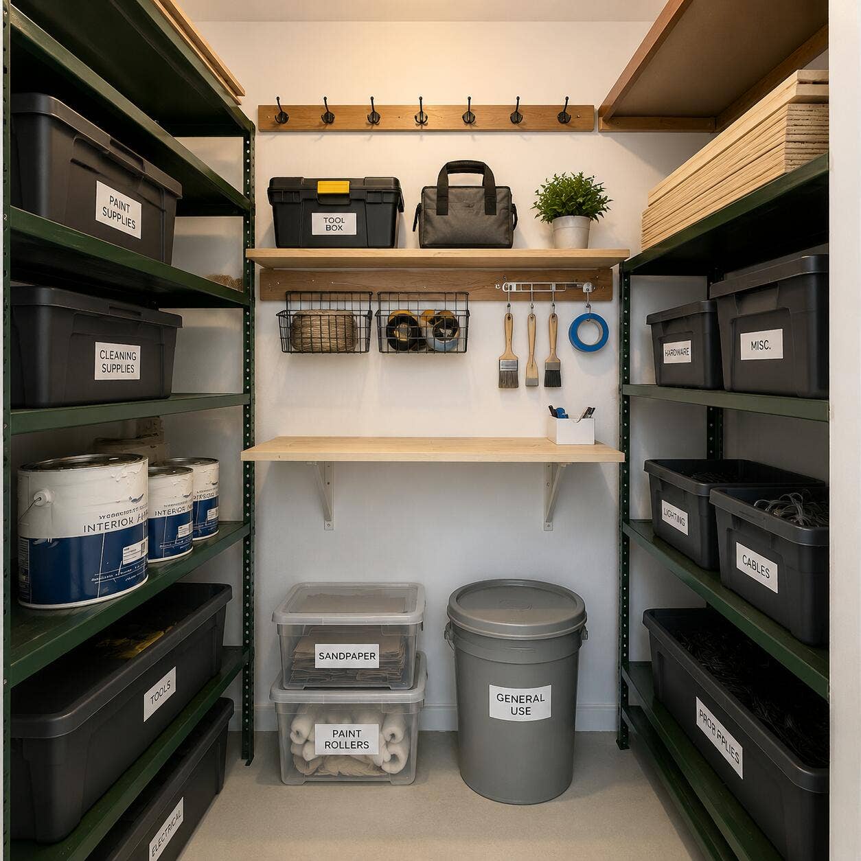 VIRTUALLY STAGE STORAGE CLOSET