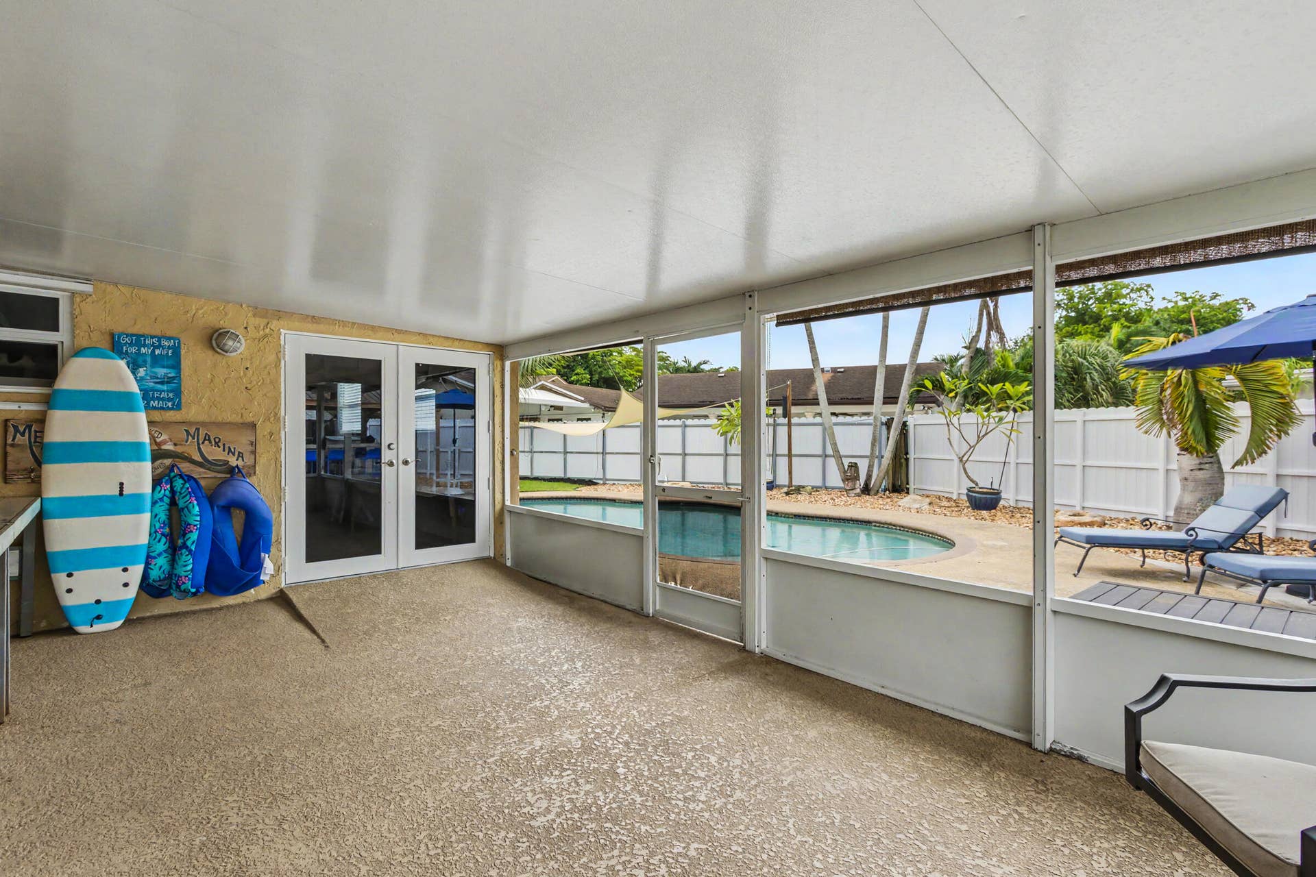 10150 NW 22ND Court, Pembroke Pines, FL 33026 Screened in Patio