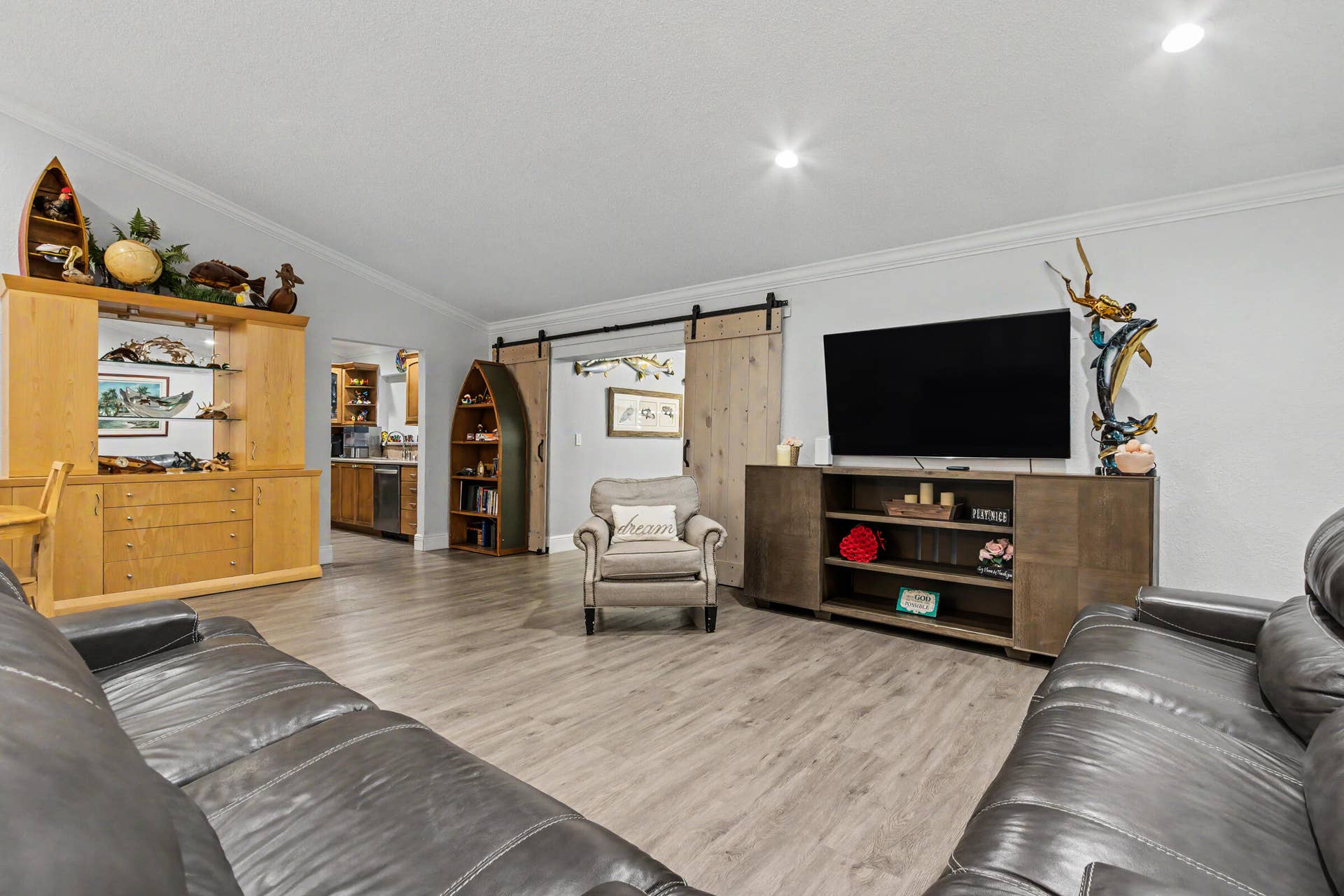 10150 NW 22ND Court, Pembroke Pines, FL 33026 Barn doors to bedroom and bathroom addition