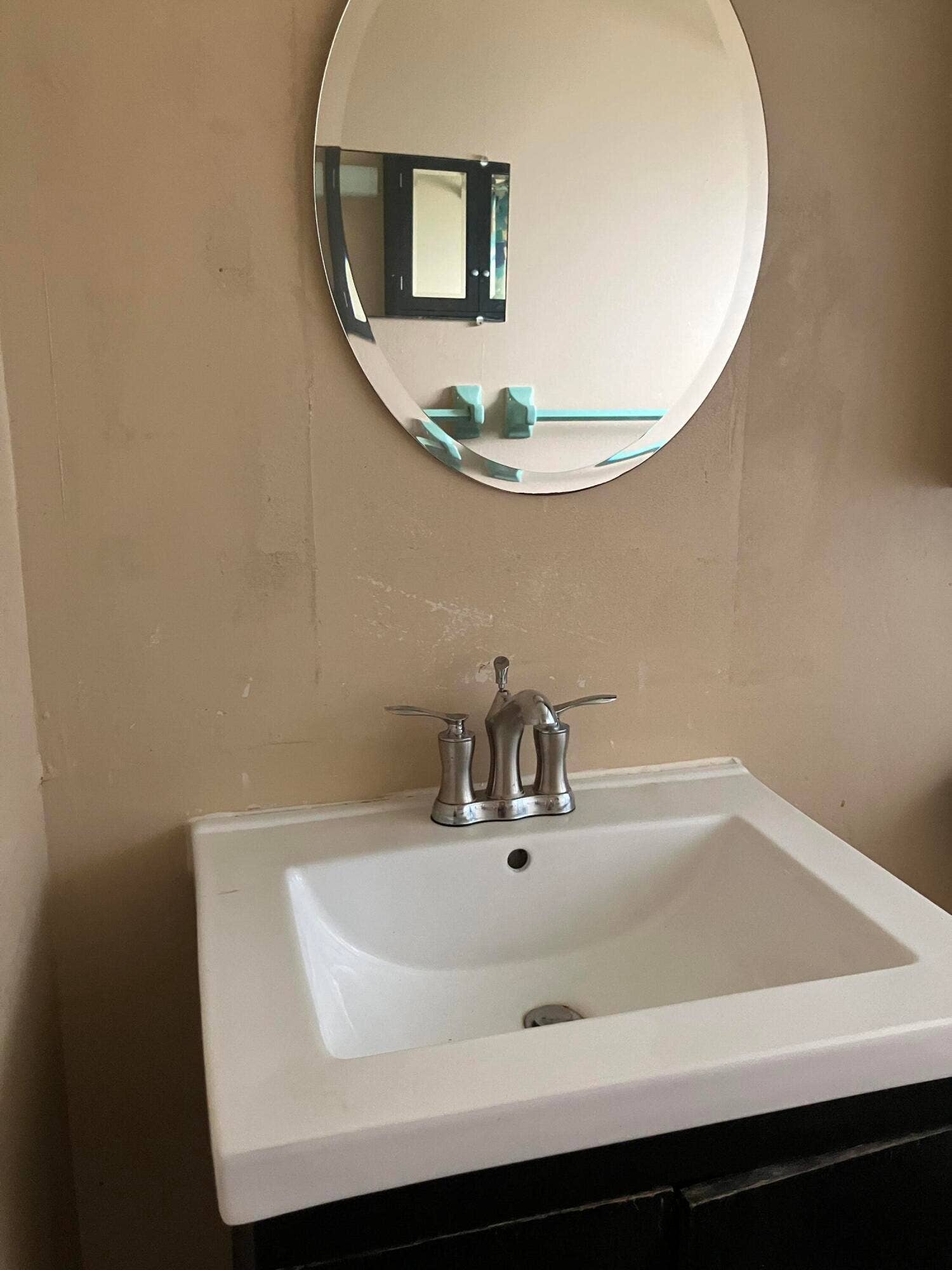 Master Bath sink and Mirror