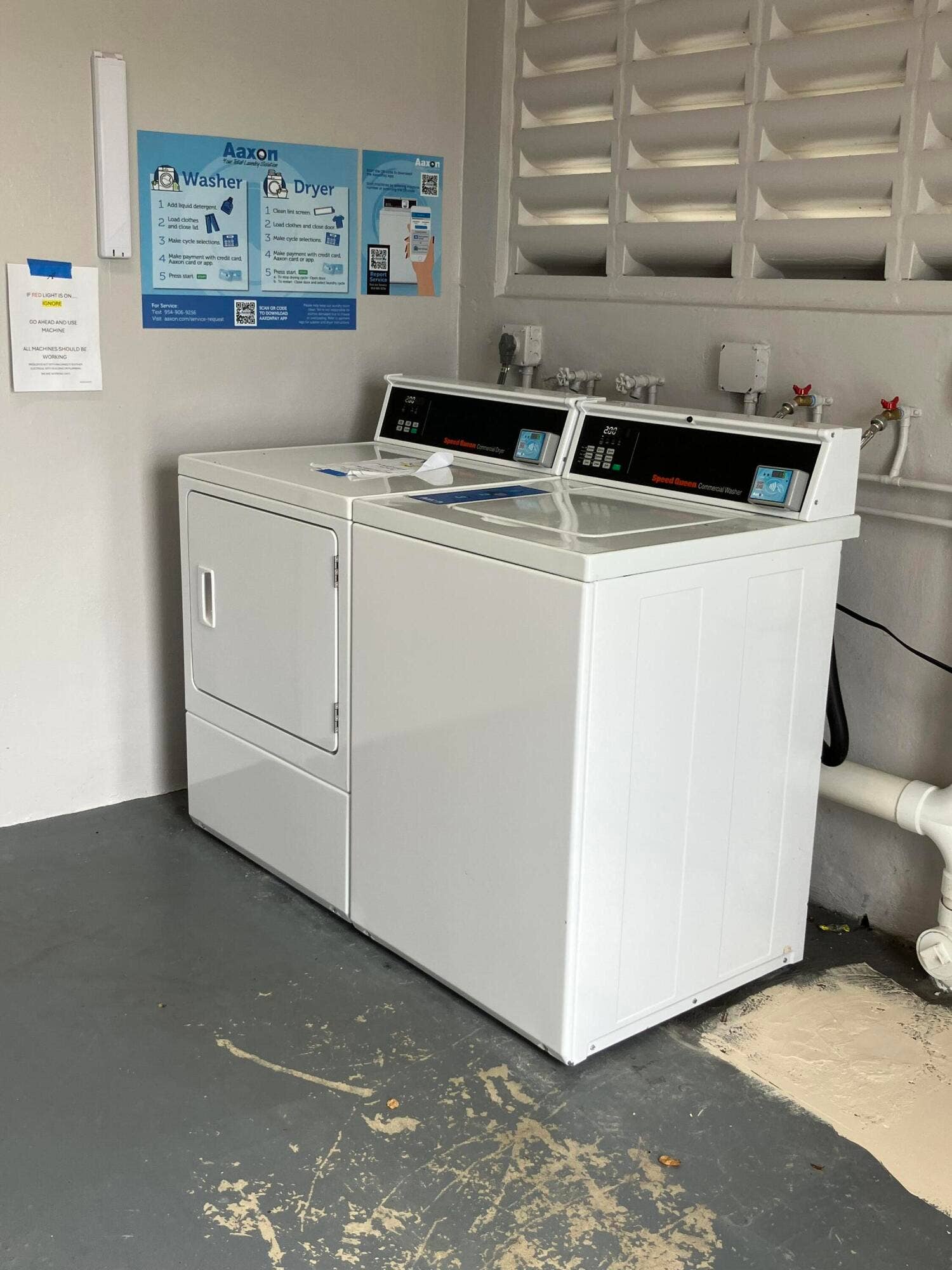 Laundry machines