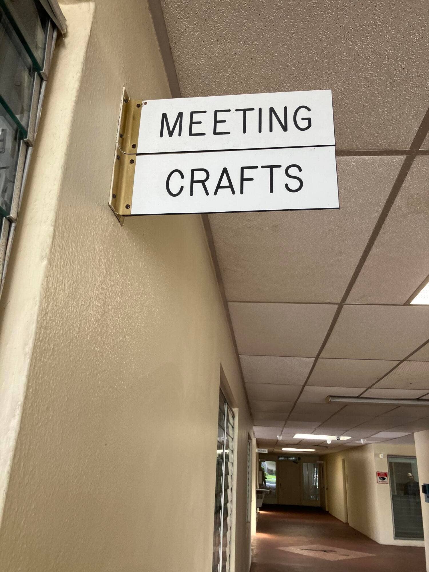 The Meeting and Crafts Room