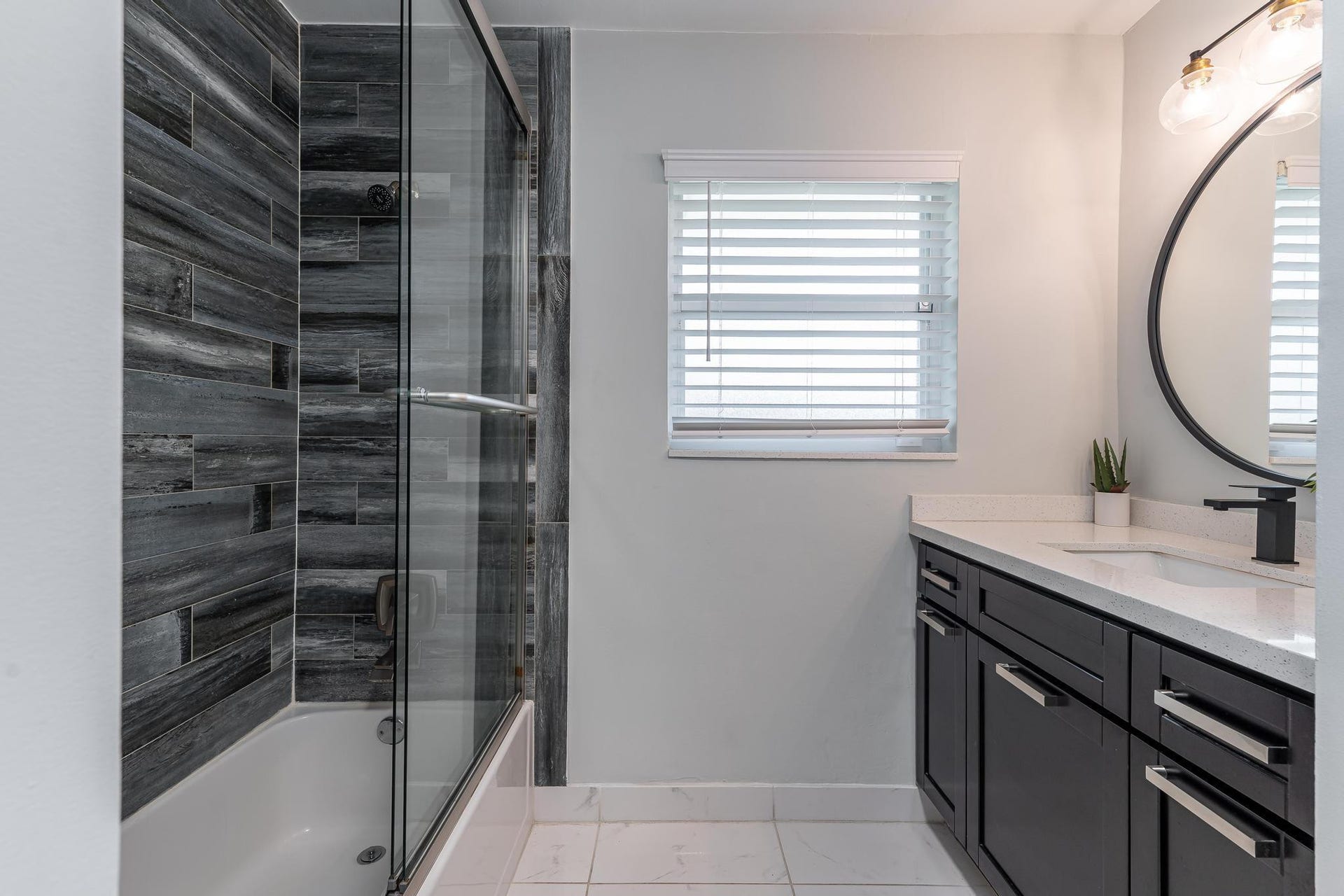 Updated second bathroom