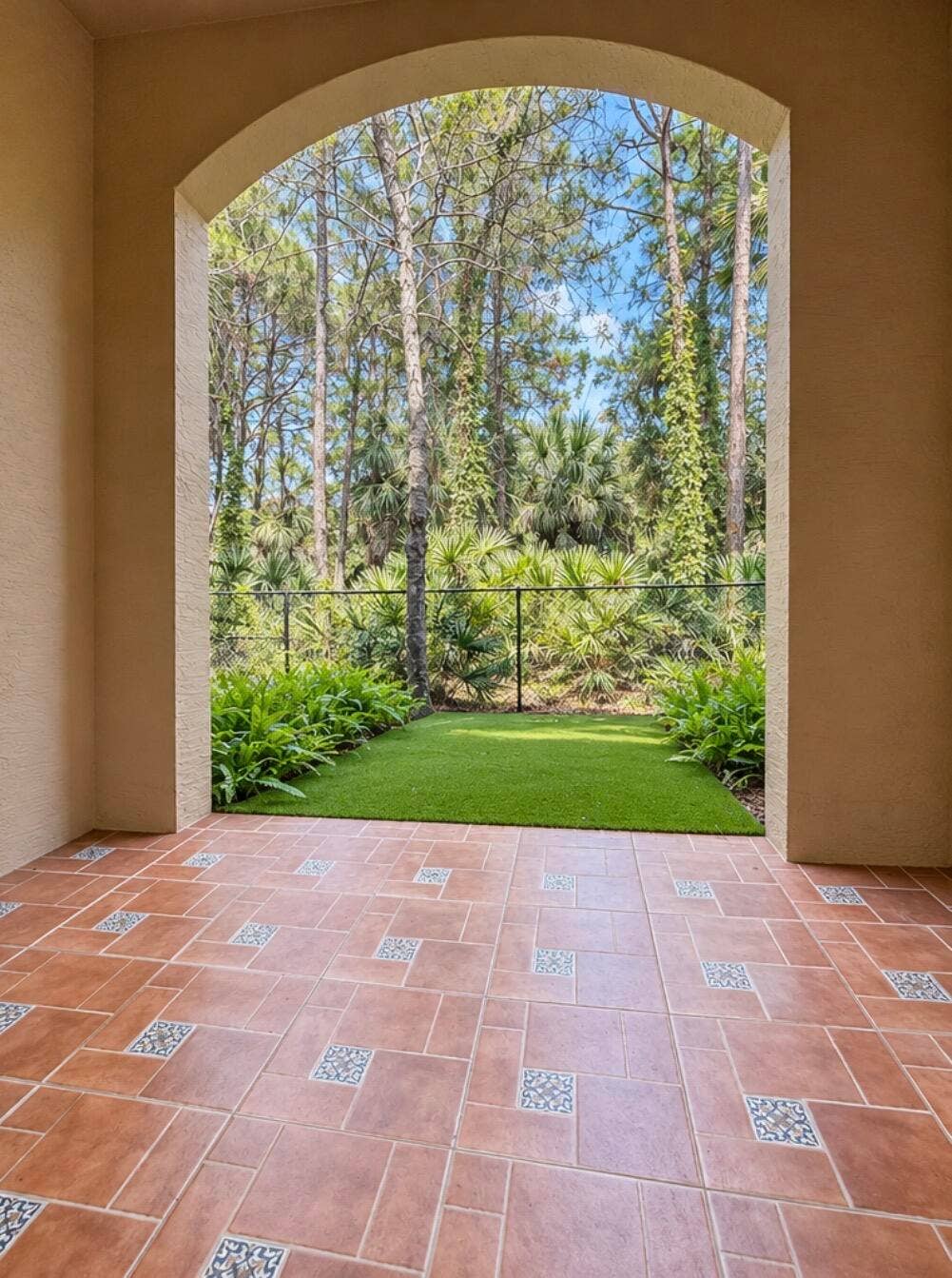 Private Covered Patio