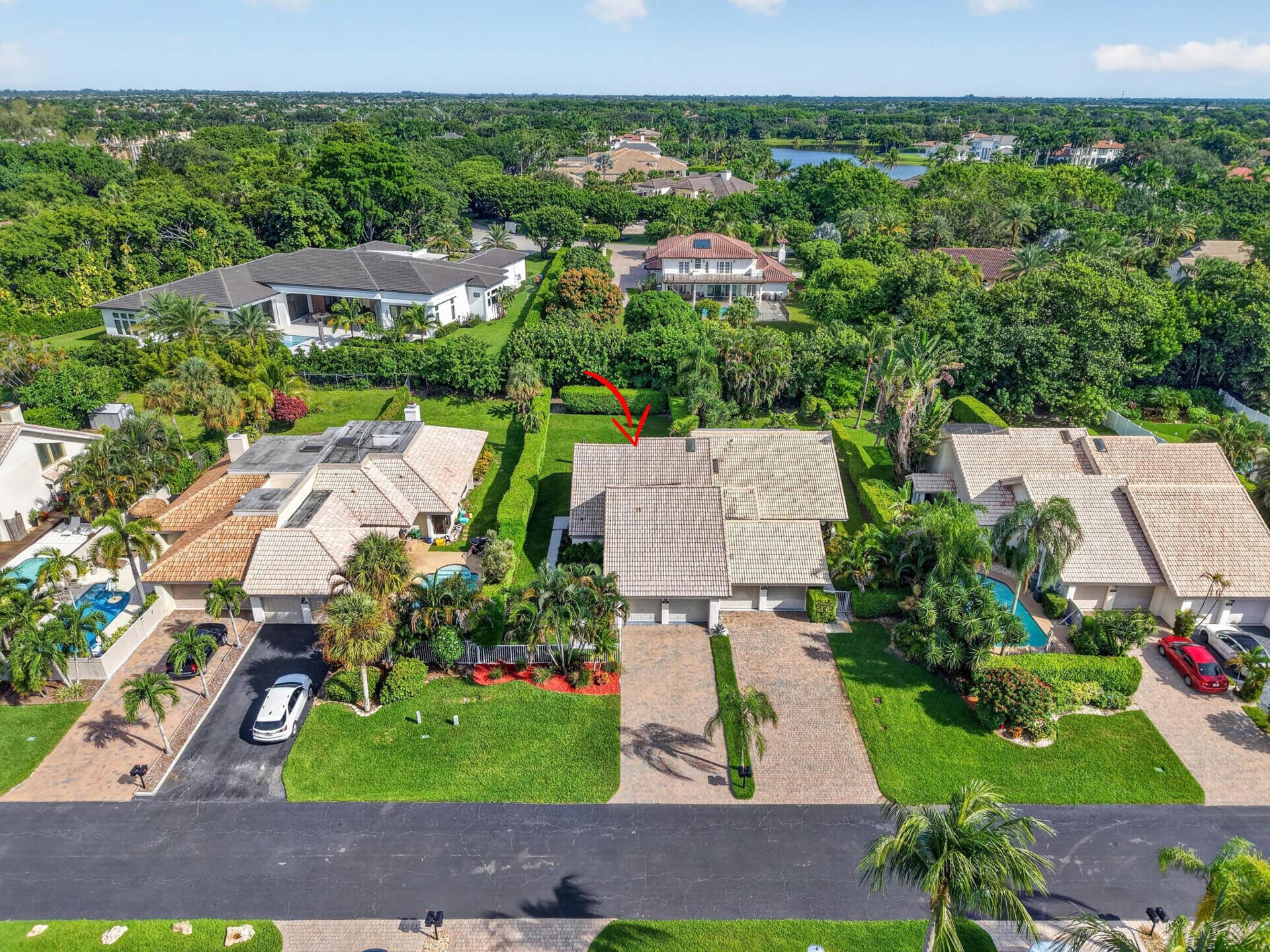 9767 ERICA Court, Boca Raton, FL 33496 Aerial view
