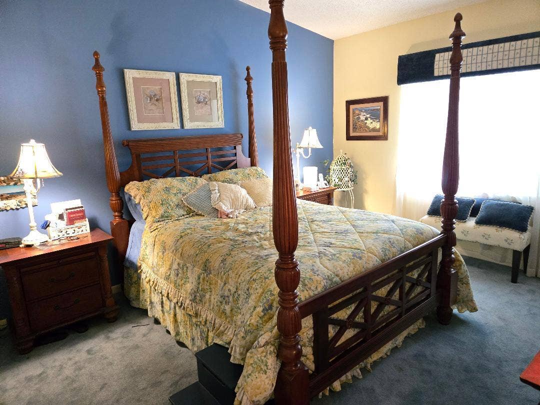 5700 Queen Palm Court, #B, Delray Beach, FL 33484 master bedroom
