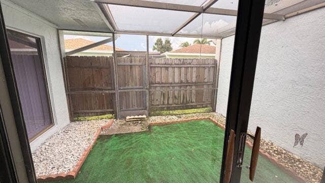 screened lanai