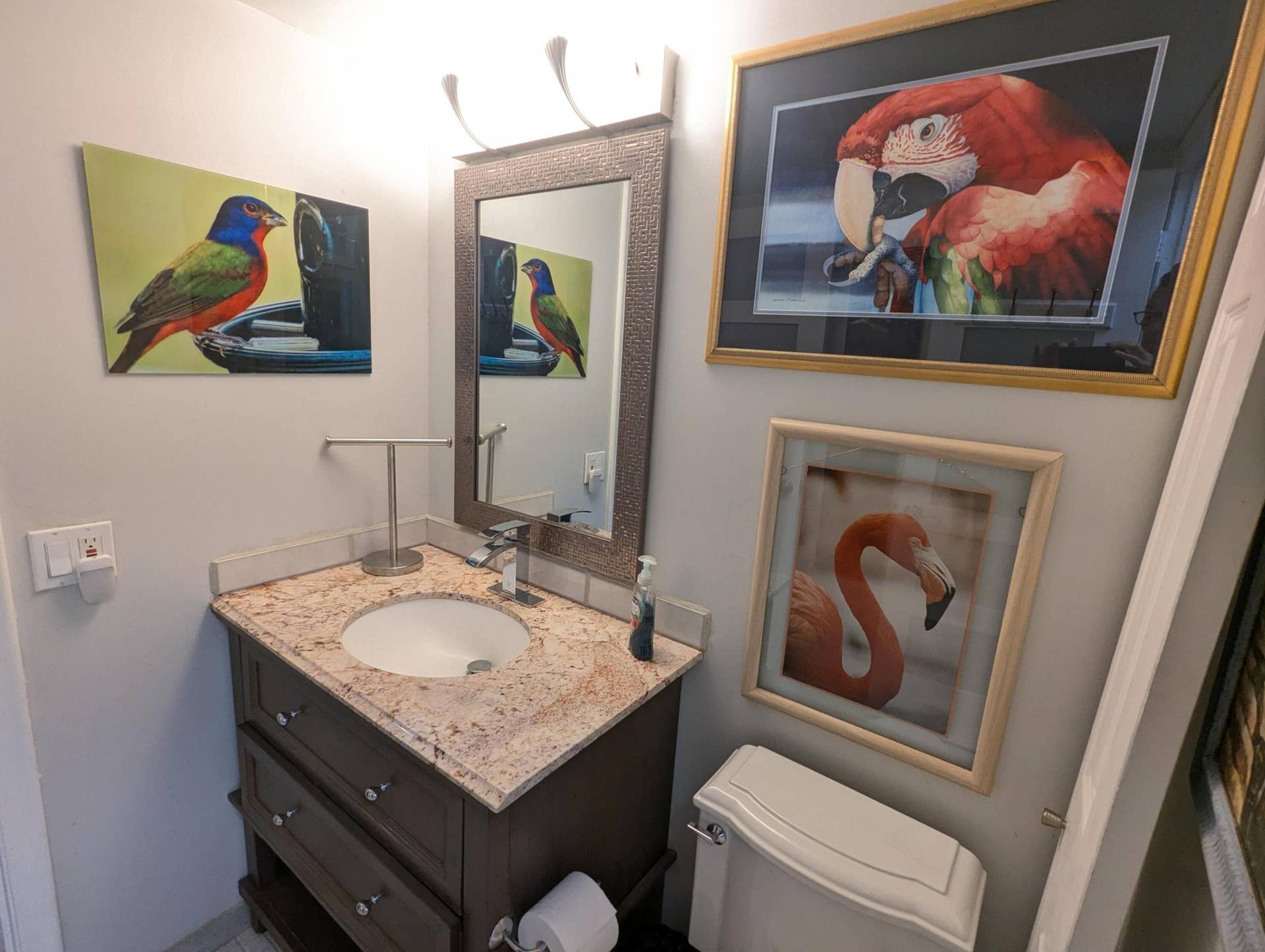 1800 N ANDREWS Avenue, #5B, Fort Lauderdale, Fort Lauderdale, FL 33311 Guest half bath.
