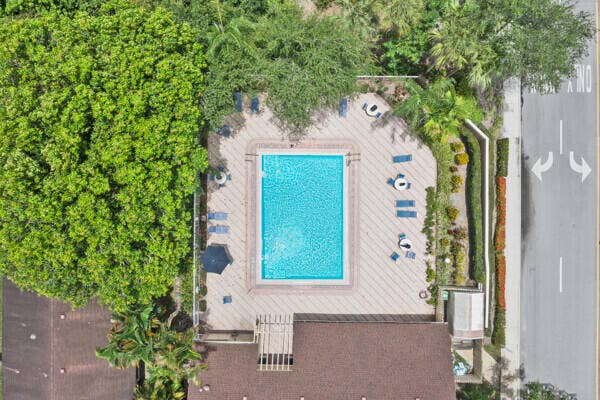 2588 Blue Sage Avenue, Coconut Creek, FL 33063 TV Ariel of pool