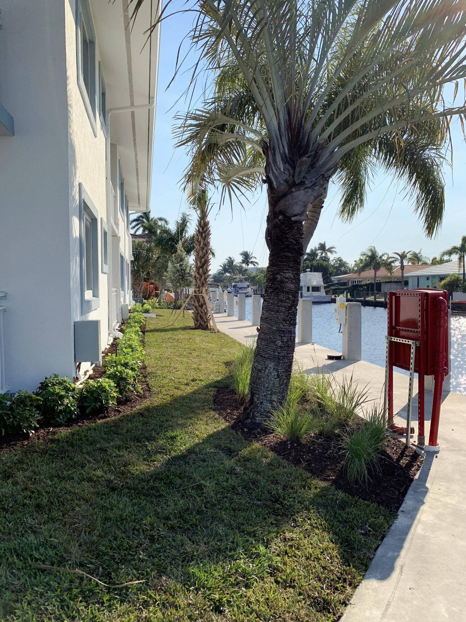 231 Marine Court, #2, Lauderdale By The Sea, FL 33308 Rear of Building - Palm