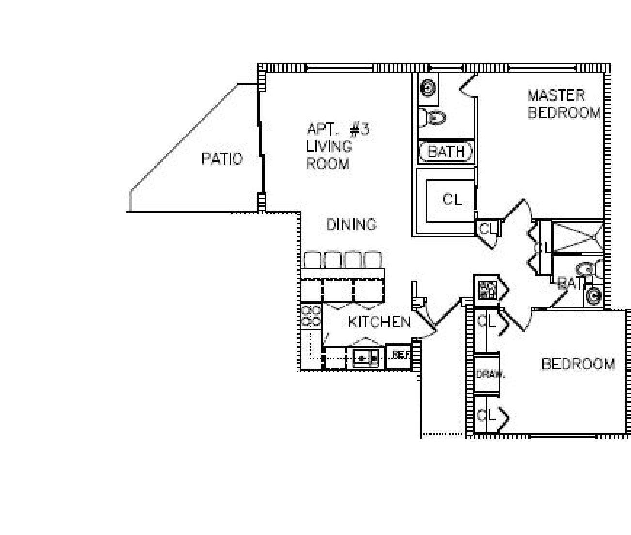 231 Marine Court, #2, Lauderdale By The Sea, FL 33308 Floor Plan - First Floor #3