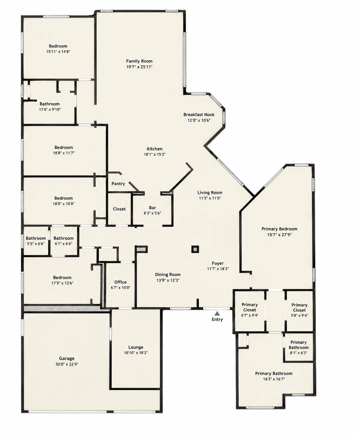 11618 MANATEE BAY Lane, Wellington, FL 33449 Floor plan