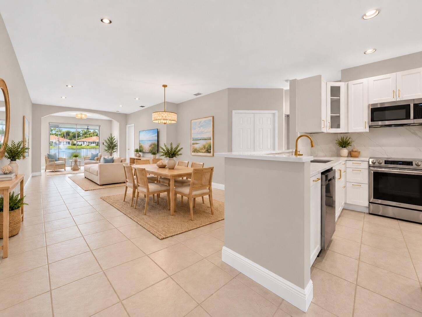 9818 Crescent View Drive S, Boynton Beach, FL 33437 V1 8 Virtually Staged