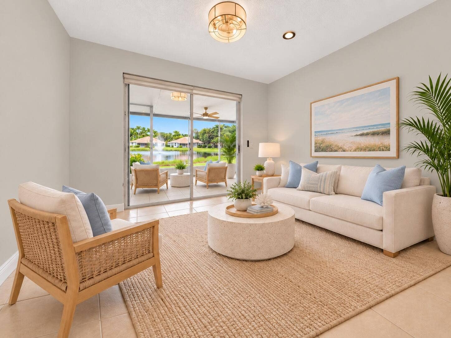 9818 Crescent View Drive S, Boynton Beach, FL 33437 Living/Sitting Area