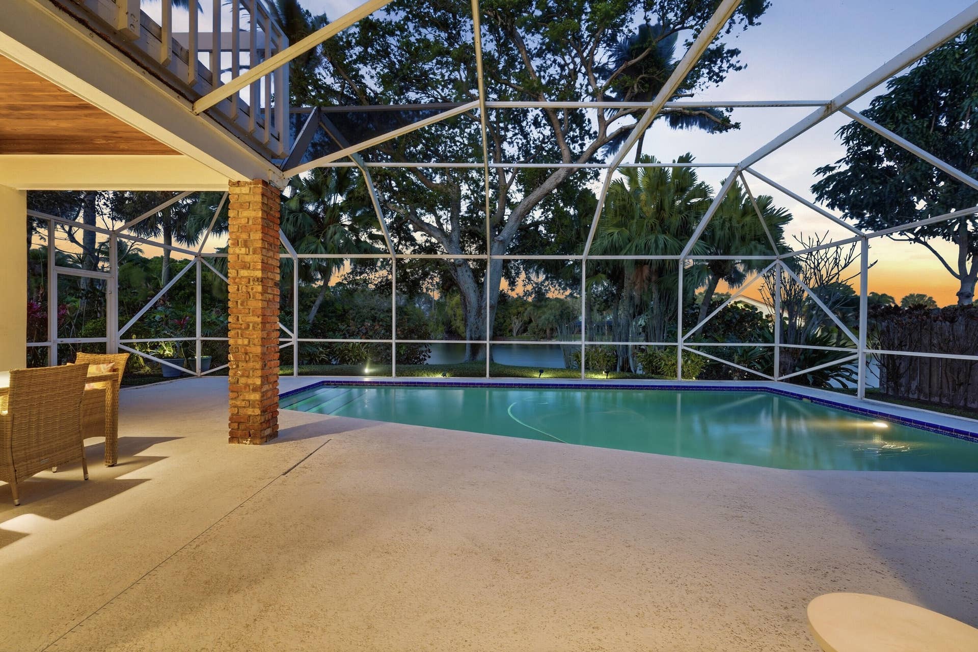 Pool Twilight